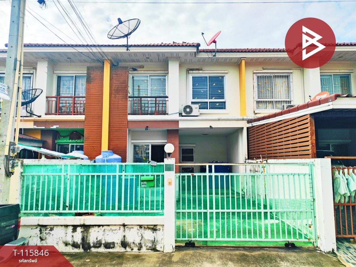 ขายทาวน์โฮมฉะเชิงเทรา : ขายทาวน์เฮ้าส์ หมู่บ้านศรีเทพไทย บ้านสวนบางนา (Srithepthai Baan Suan Bangna) บางปะกง ฉะเชิงเทรา