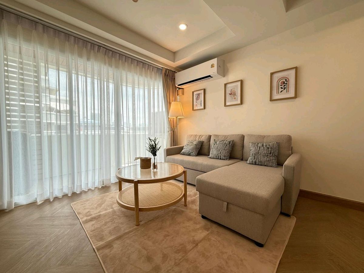 ให้เช่าคอนโดพระราม 9 เพชรบุรีตัดใหม่ RCA : 🚩For Rent : Sun Palace Condominium / 60 Sqm. / 25,000.-