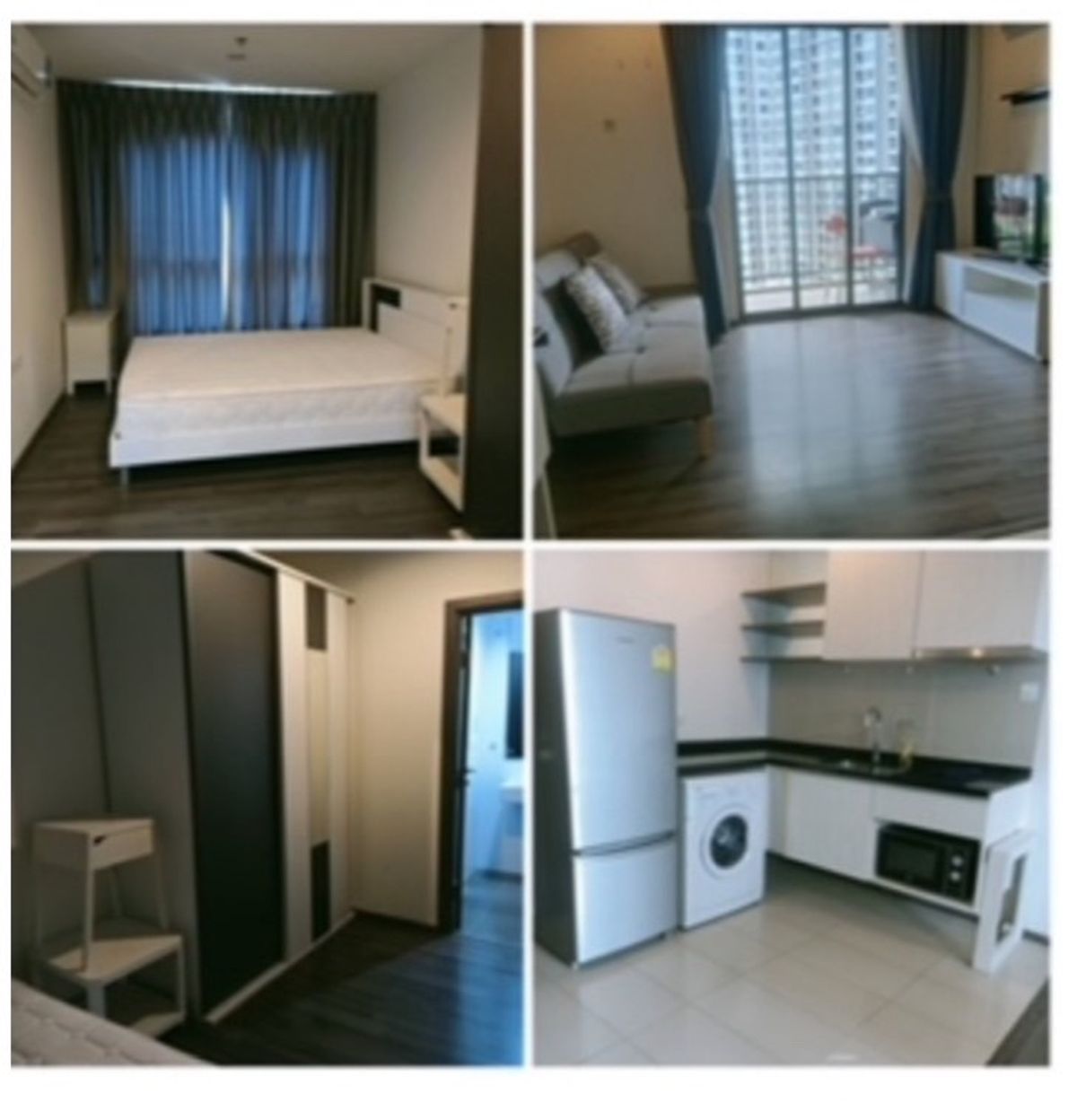 ให้เช่าคอนโดอ่อนนุช อุดมสุข : Condo for rent: The Base Park East(BTS Onnut)MK-02  line @livingbkk