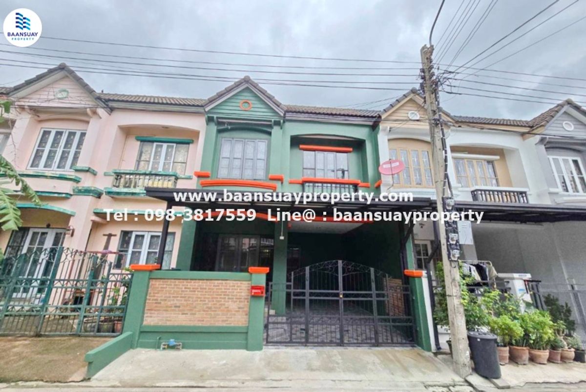 ให้เช่าทาวน์โฮมนนทบุรี บางใหญ่ บางบัวทอง : ให้เช่า ทาวน์เฮ้าส์ 2 ชั้น รีโนเวทใหม่ ม.บุศรินทร์ วงแหวน-รัตนาธิเบศร์ ซอยบ้านกล้วย-ไทรน้อย ใกล้เซ็นทรัลเวสเกตและ MRT คลองบางไผ่