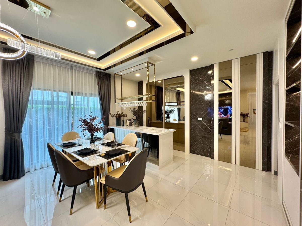 บ้านบางนา แบริ่ง ลาซาล : 🔥(ขาย-เช่า) Best Price บ้านสวยบิวอิน พร้อมอยู่ !!! ✨ The City Bangna / 4 Bedroom (FOR SALE-FOR REAT) / 4 ห้องนอน (ขาย) แจ้ง Code M287