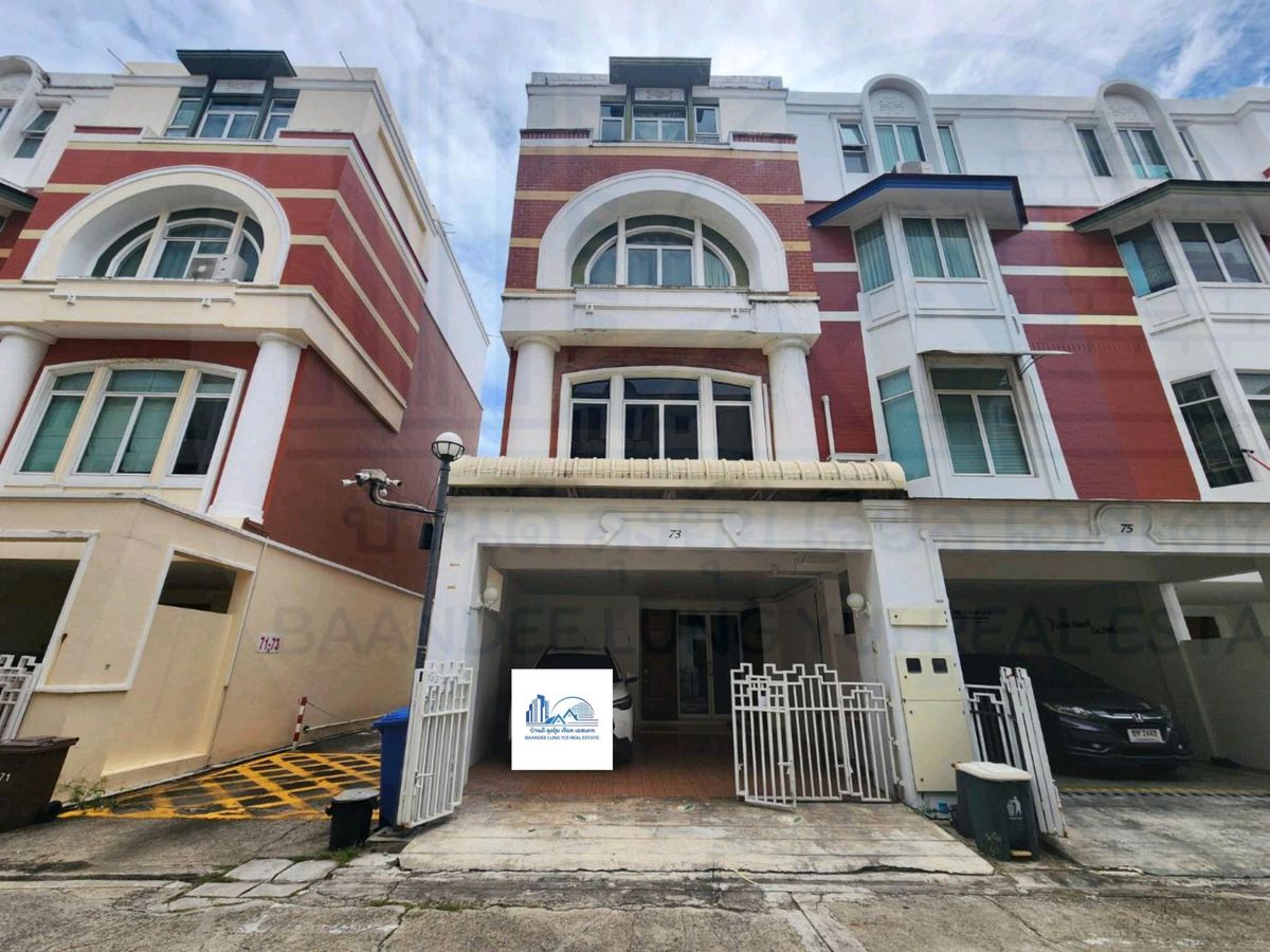 For RentTownhomeOnnut, Udomsuk : Townhouse for rent Baan Ravipa Sukhumvit 103 🏡🎖️🎖️
