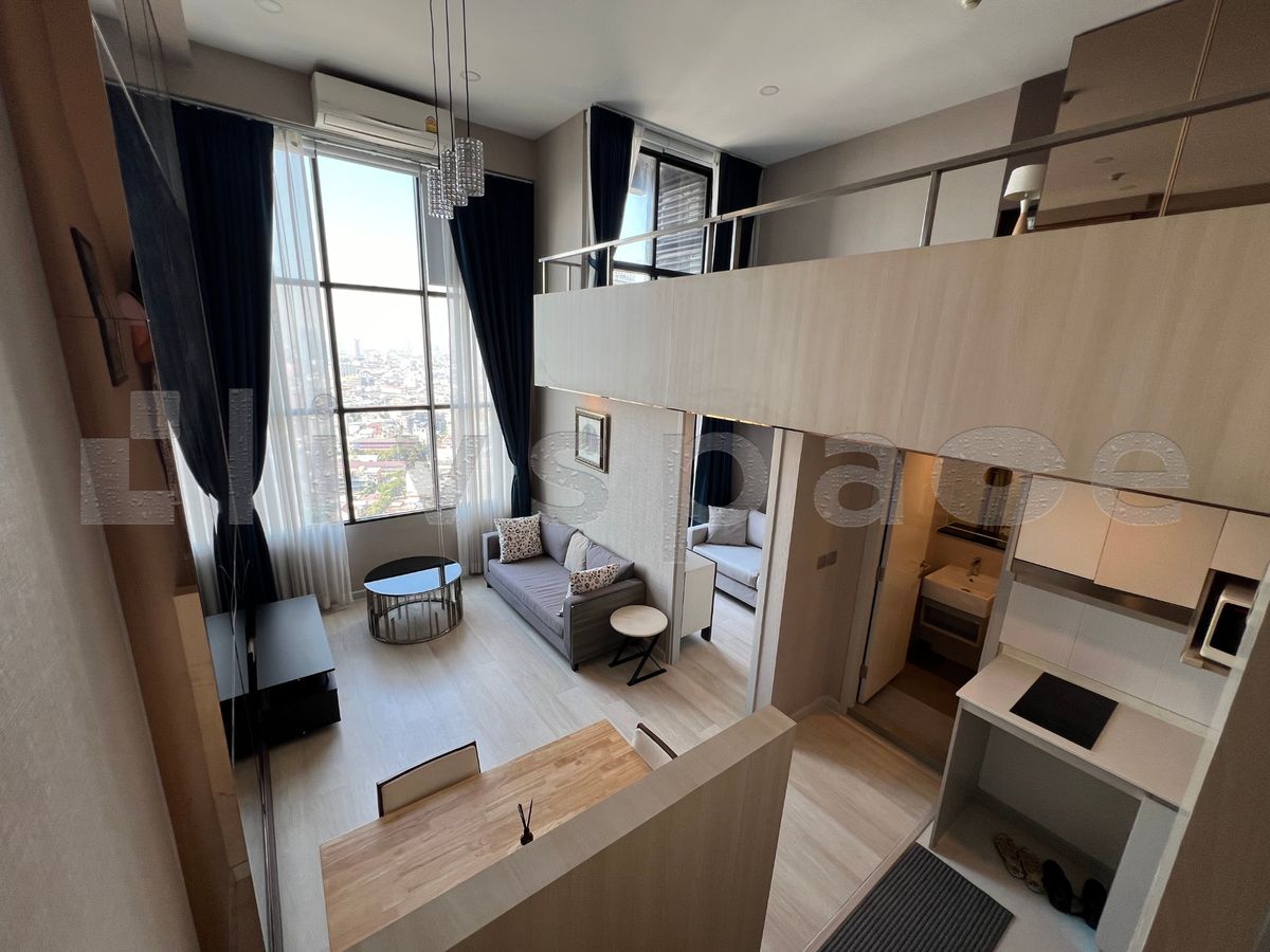 For RentCondoSathorn, Narathiwat : [L250701026] For Rent KnightsBridge Prime Sathorn | 1 Bedroom Duplex | Size 44 sq.m. | Special Price | Ready to Move In