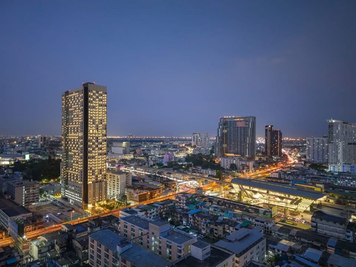 For RentCondoSeri Thai, Ramkhamhaeng Nida : Brand New Condo One Bedroom Plus for rent near MRT Lam Sali Station