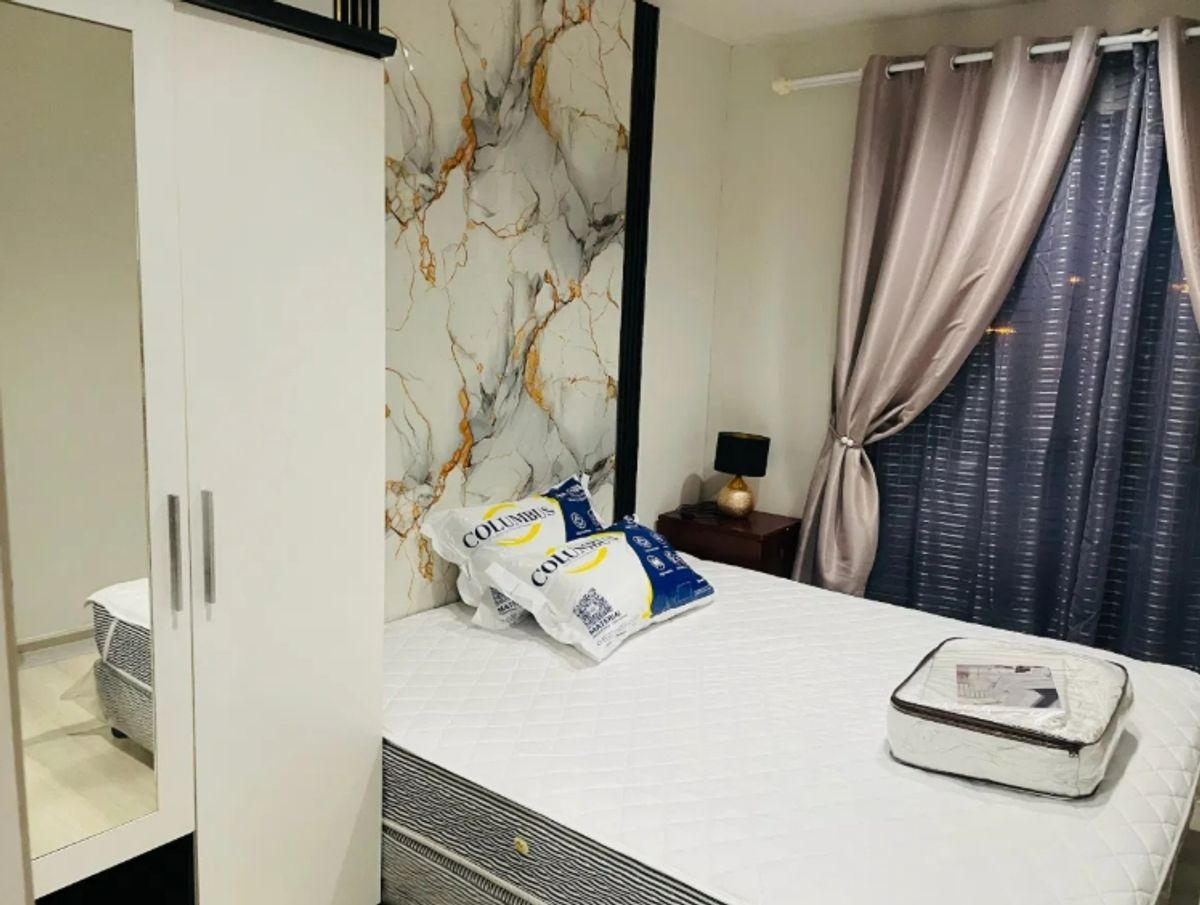 For RentCondoOnnut, Udomsuk : ✨ 1 Bedplus Life Sukhumvit 48 Condo Size 40 sqm, Building N, Floor 4, only 21900 baht 🏡💖