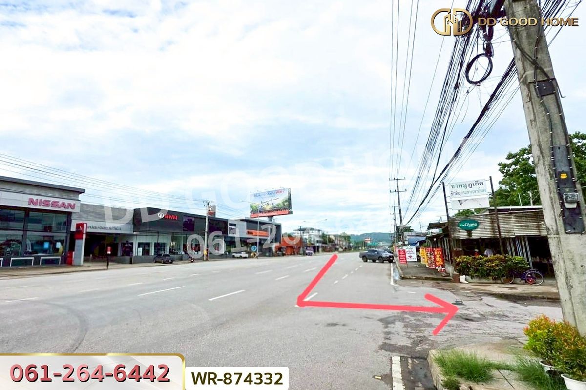 ขายที่ดินตาก : WR-874332 ที่ดินเมืองแม่สอด 327.5 ตร.ว. ตาก ใกล้โรบินสัน แม่สอด