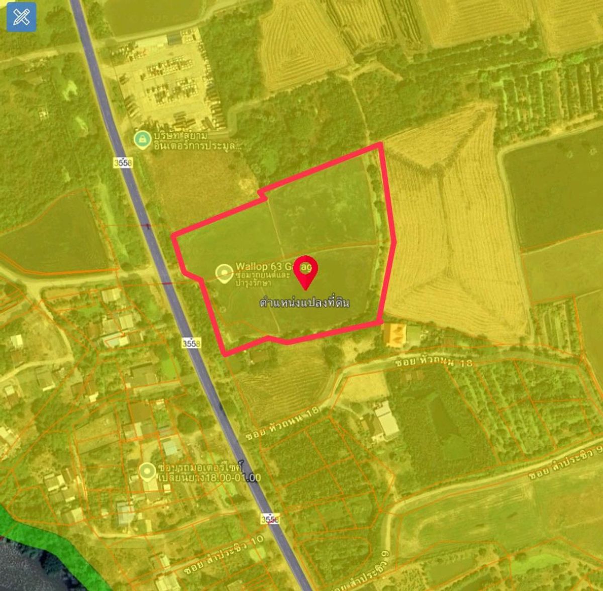 ขายที่ดินสุพรรณบุรี : [ขาย] ที่ดินโพธิ์พระยา เมืองสุพรรณบุรี 10-3-40 ไร่  ติดถนน แปลงสวย หน้ากว้าง 96ม. ผังเหลือง ใกล้ศูนย์ราชการ สอบถามเพิ่มเติม📞0994152664 , 0803696366