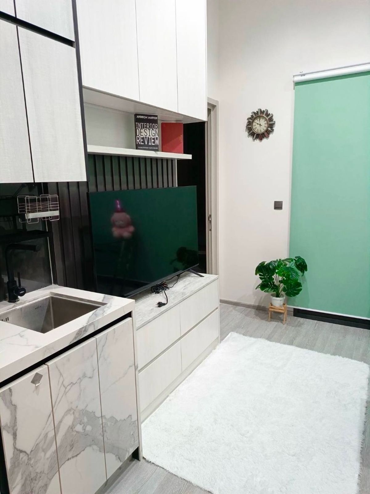 For RentCondoOnnut, Udomsuk : Rent The Line Sukhumvit 101, 1 bedroom, 1 bathroom, 28 sqm. Floor 32, price 15,000 baht.