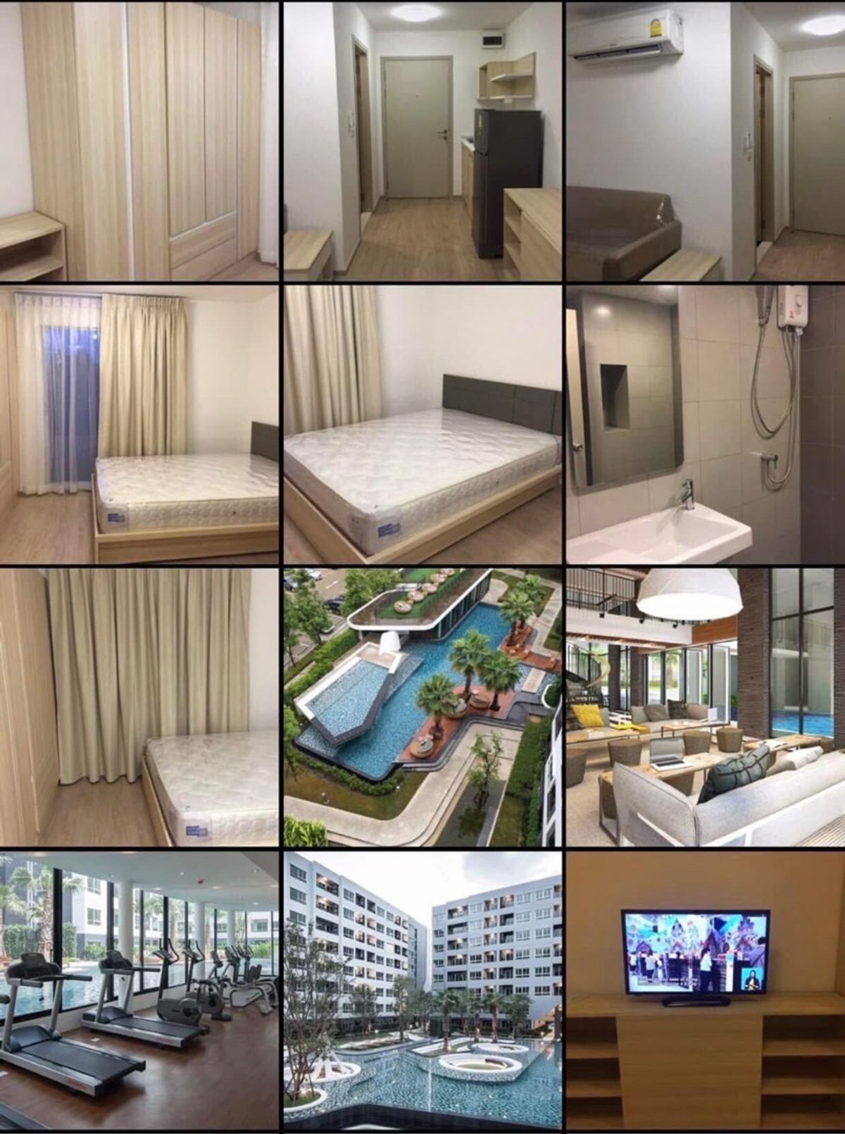 For RentCondoOnnut, Udomsuk : For rent at Elio Del Ray Sukhumvit 64, Building F, Floor 4, Project View+City View 24 sqm. Price 7,500 baht