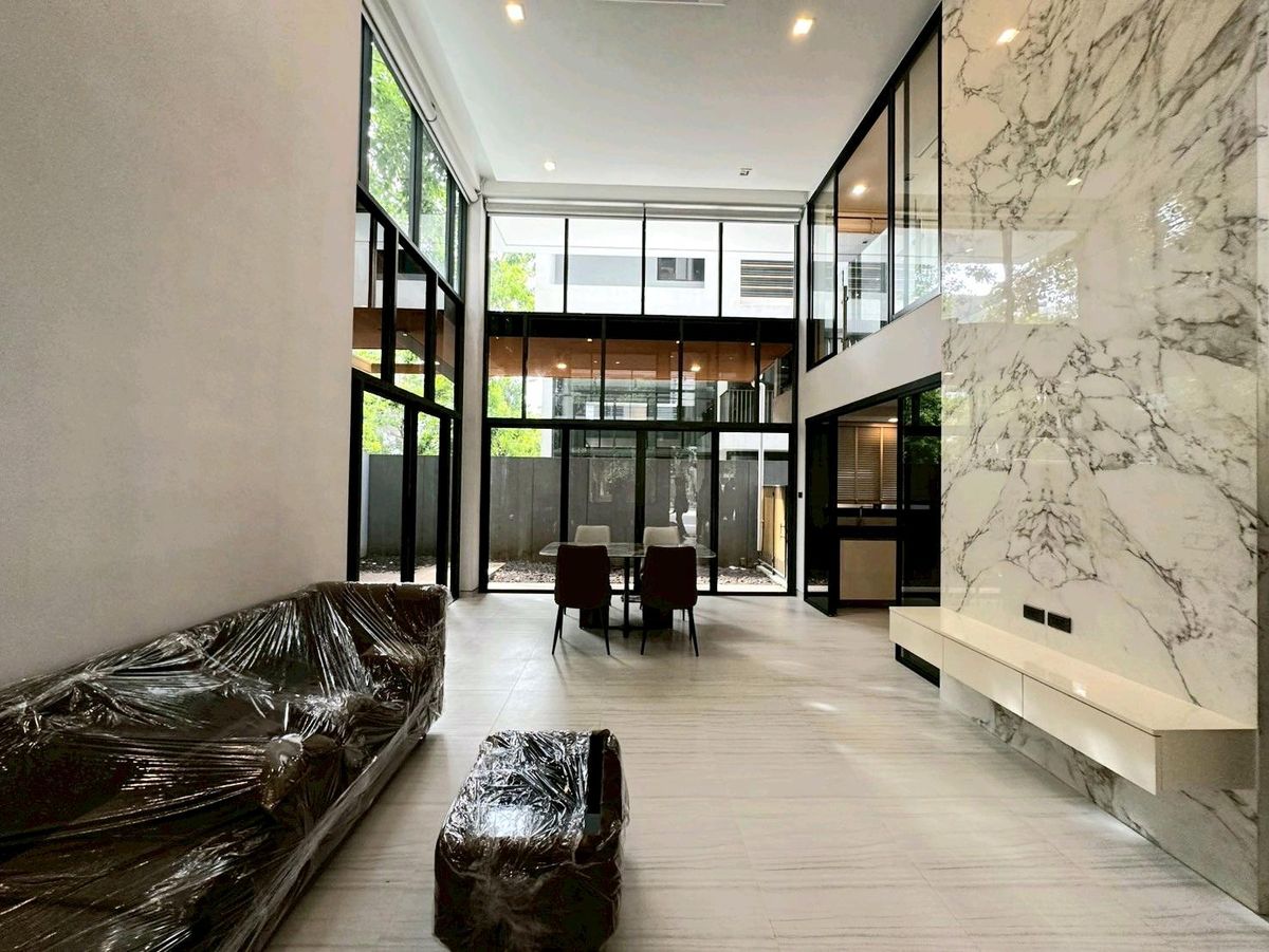 For RentHouseRama3 (Riverside),Satupadit : Rent! Luxury house Baan 365 Rama 3 
 4 -story townhome | In the end of the corner | Project near the guardhouse