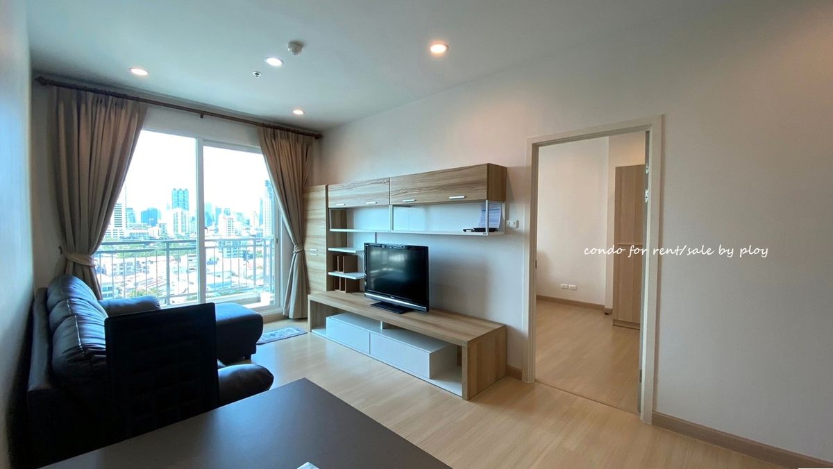 For RentCondoSathorn, Narathiwat : For Rent Supalai Lite Ratchada-Narathiwat-Sathorn (large room 57 sqm)