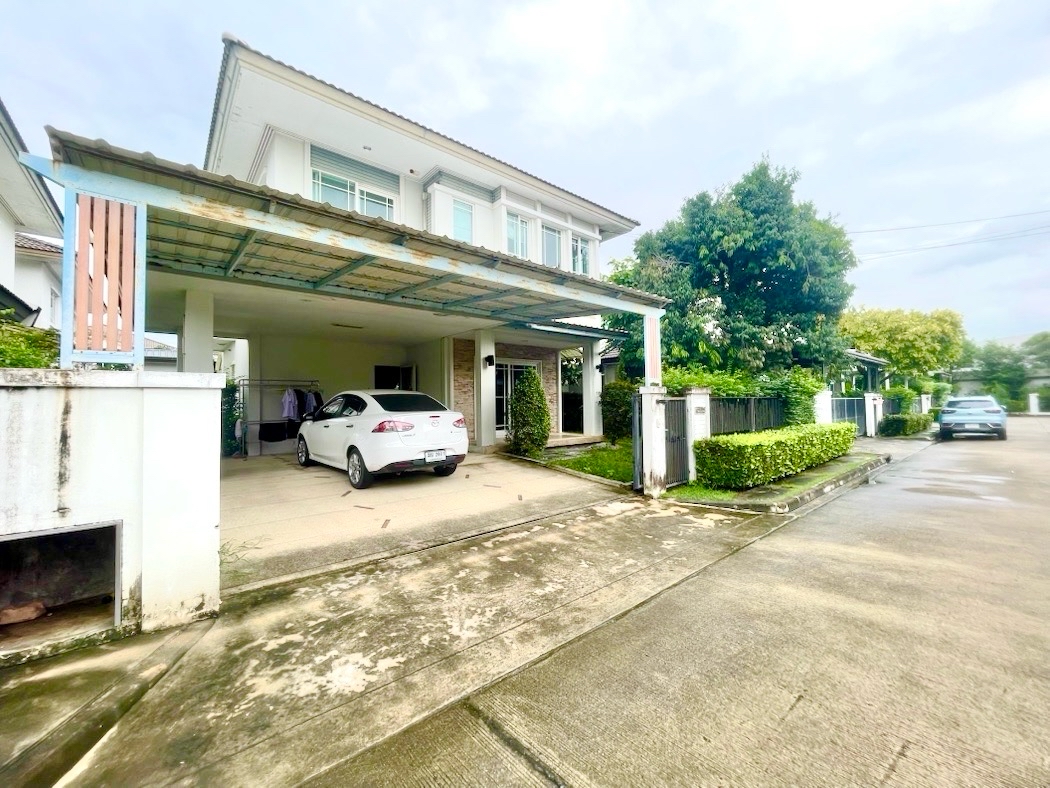 For SaleHouseNawamin, Ramindra : For Sale: Manthana Ramintra-Wongwaen 3BR Detached House, 60 SQ.Wah, Beautiful Decor, Near Fashion Island, Expressway, BTS