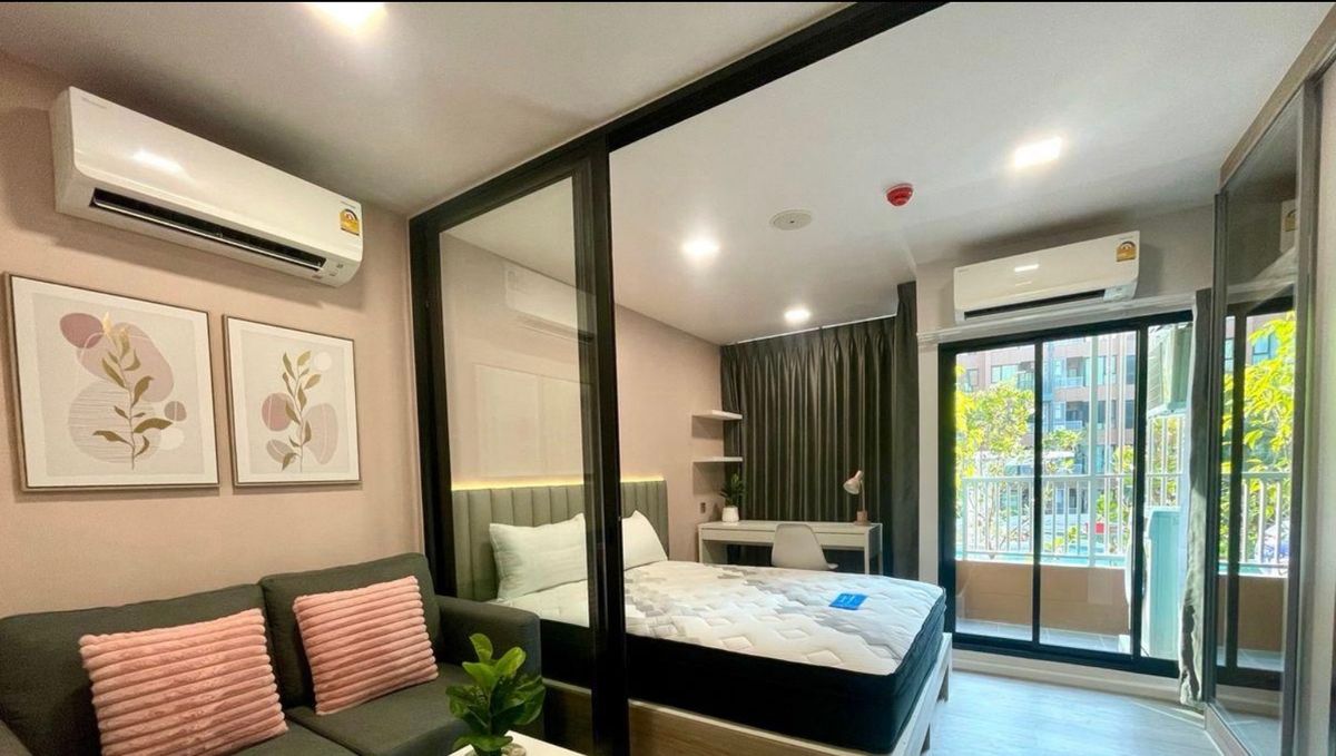 ให้เช่าคอนโดปทุมธานี รังสิต ธรรมศาสตร์ : เช่า เคฟ ทาวน์ โคโลนี สวย ถูก พร้อมอยู่ ใกล้ มหาวิทยาลัยกรุงเทพ สนใจแอตไลน์ครับ@841qqlnr