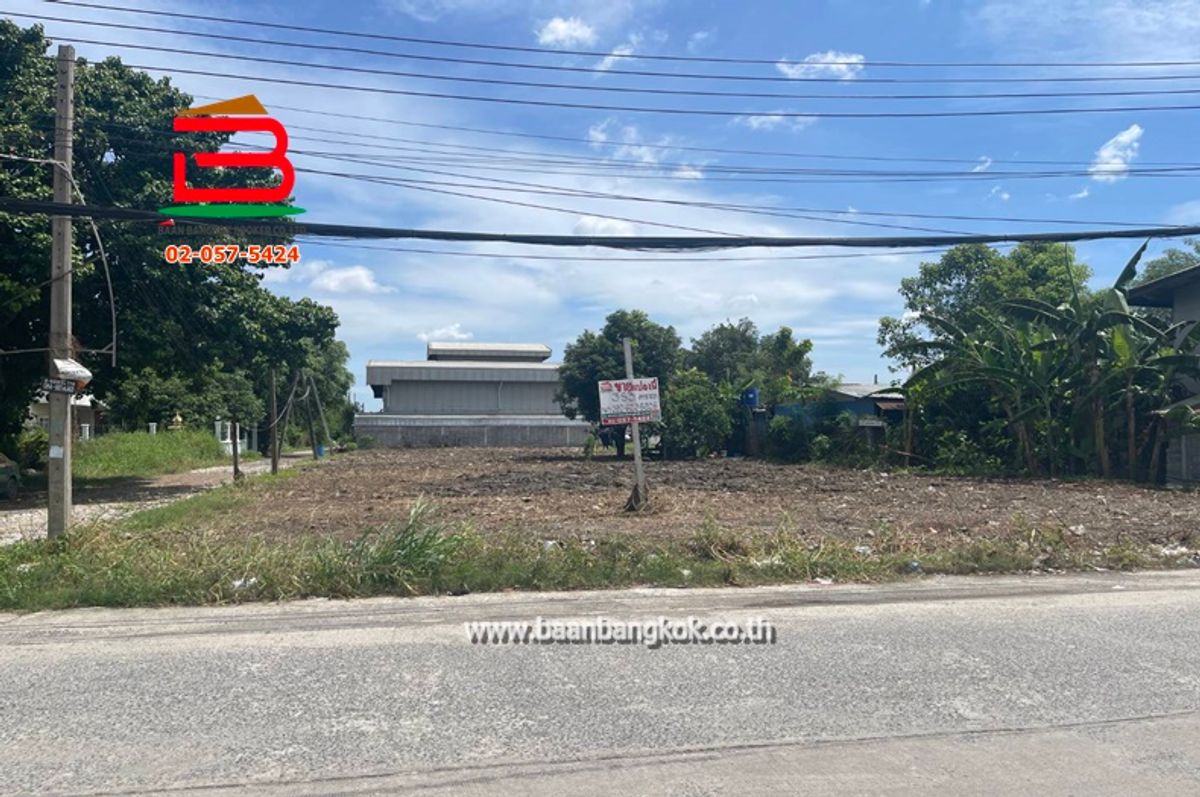 For SaleLandNawamin, Ramindra : Empty Land, Soi Hathairat 4, area 383 sq. Hathairat Road Sam Wa Tawan Subdistrict, Khlong Sam Wa District, Bangkok