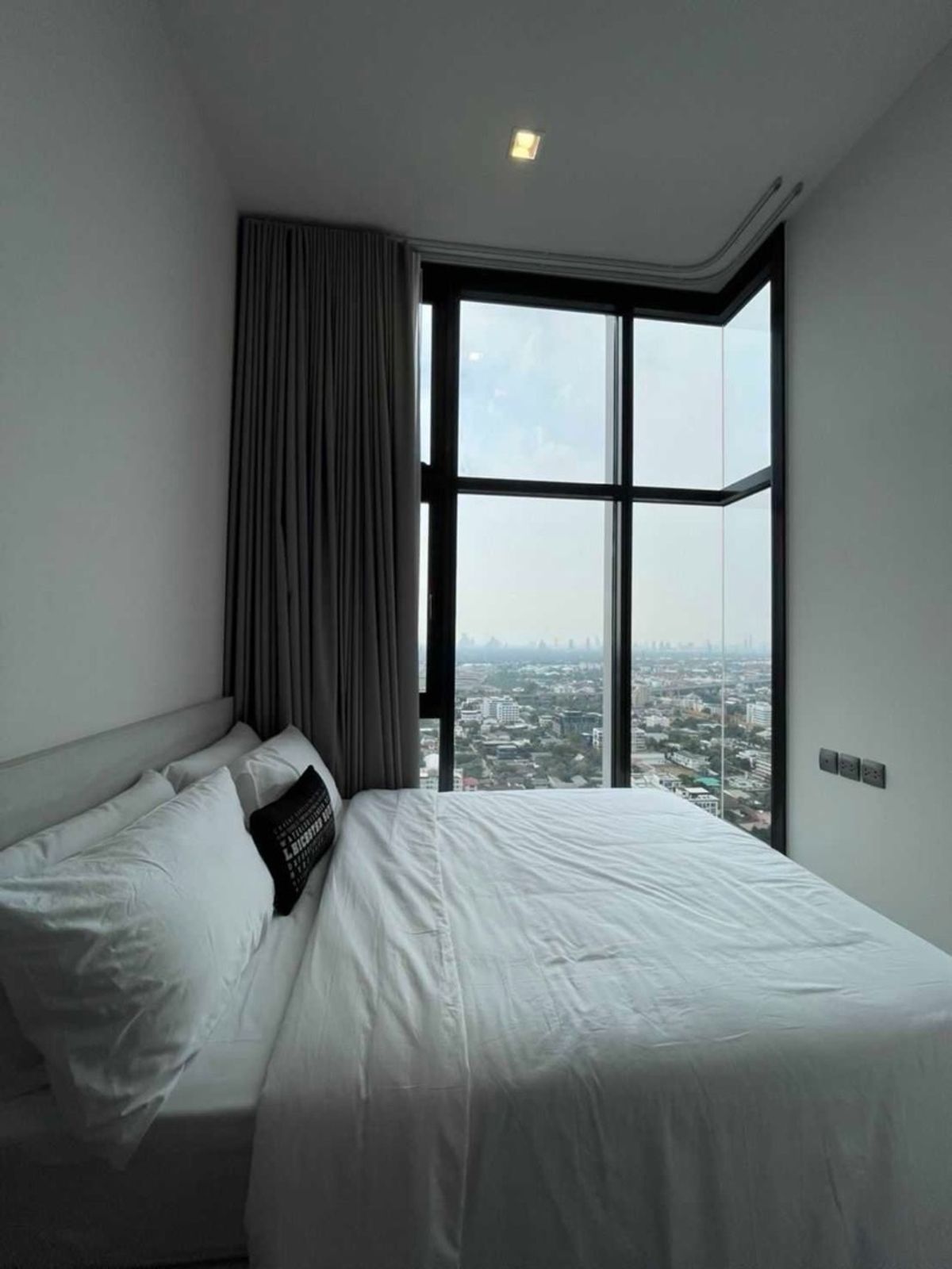 For RentCondoOnnut, Udomsuk : Rent The Line Sukhumvit 101, 1 bedroom, 1 bathroom, 28 sqm. Floor 24, price 17,000 baht