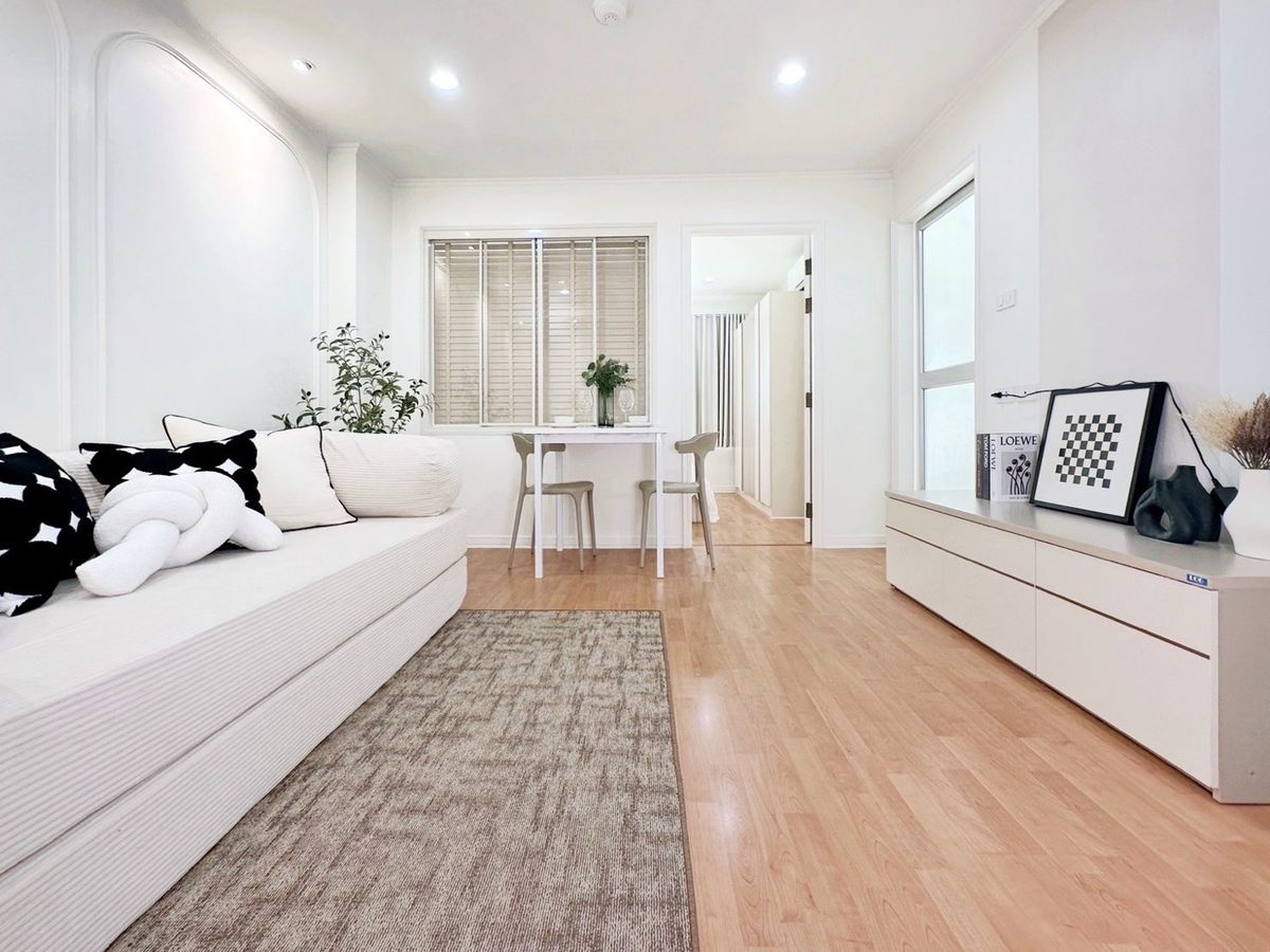 ขายคอนโดรัชดา ห้วยขวาง : ลุมพินี วิลล์ ศูนย์วัฒนธรรม คอนโดรัชดา ห้วยขวาง เฟอร์ใหม่ ห้องใหญ่