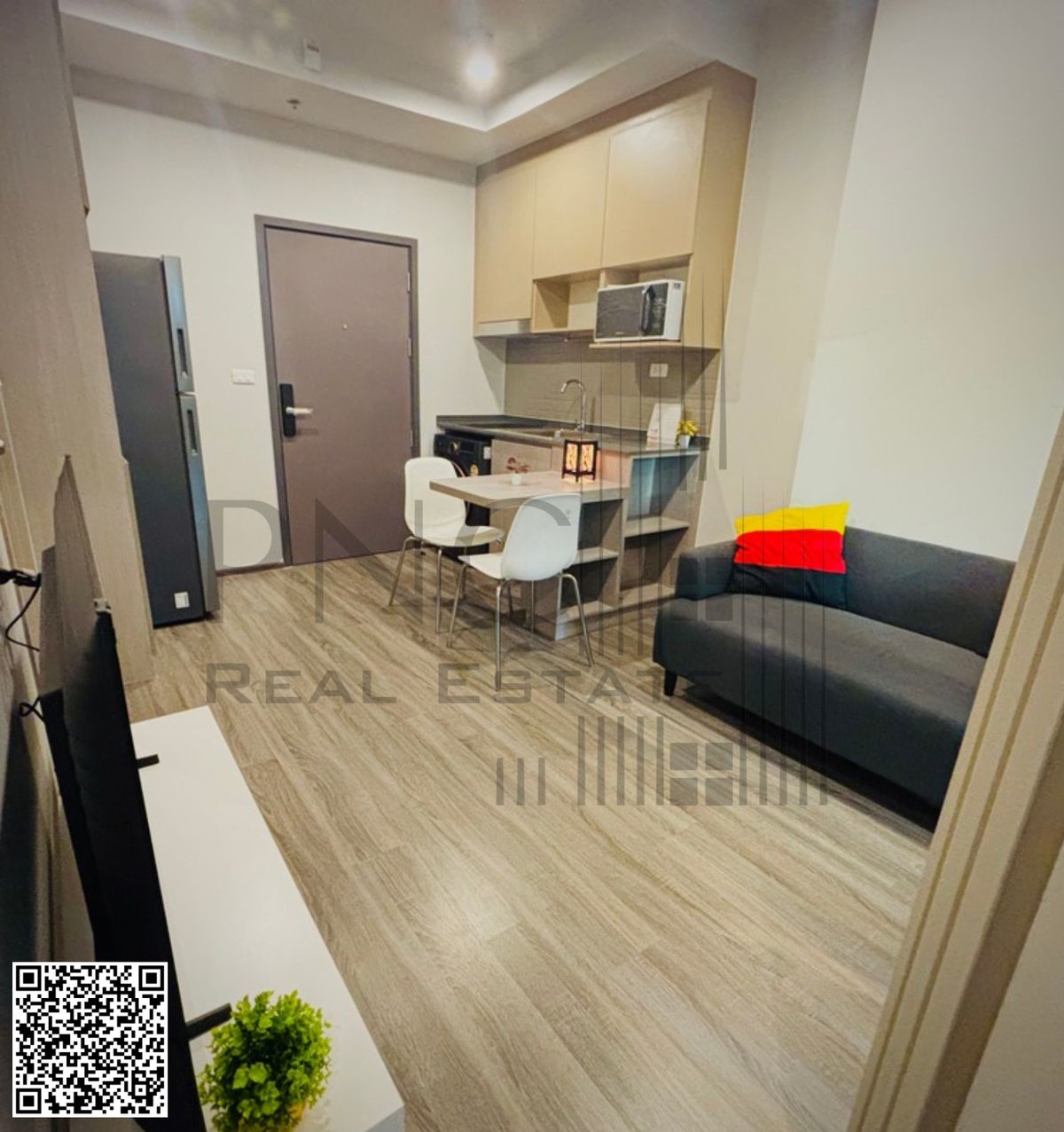 For RentCondoSeri Thai, Ramkhamhaeng Nida : Brand New Condo One Bedroom Plus for rent near MRT Lam Sali Station