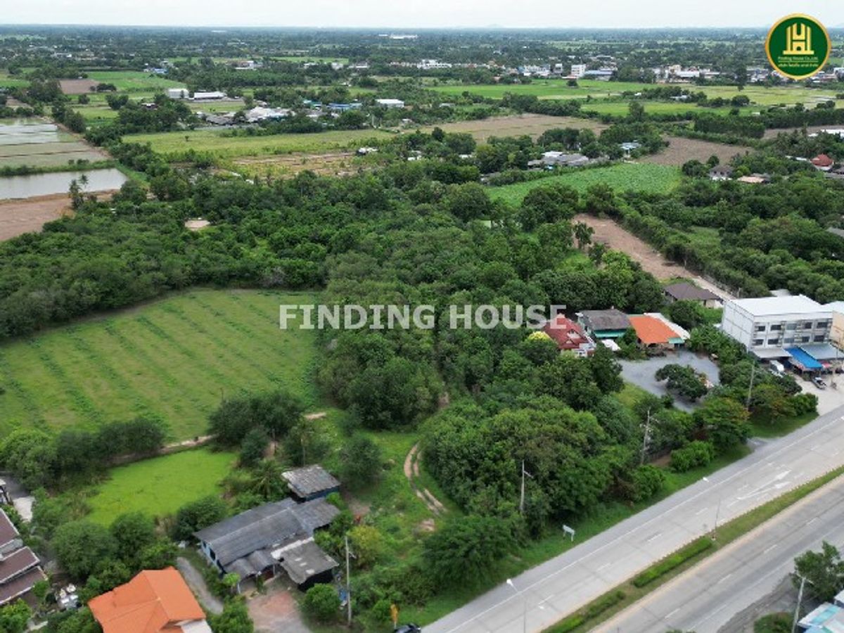 For SaleLandSuphan Buri : 2 large plots of land for 19 rai 79 sq.w., Don Chedi, Suphanburi
