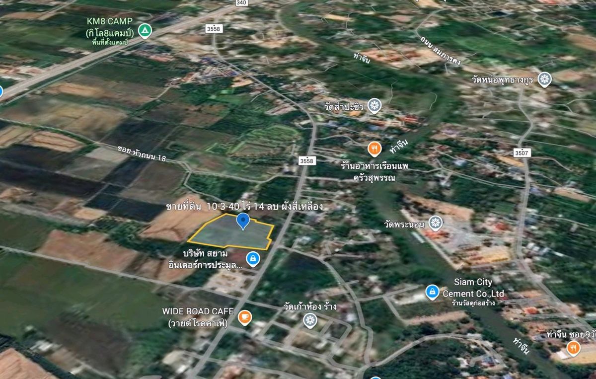 ขายที่ดินสุพรรณบุรี : [ขาย] ที่ดินโพธิ์พระยา เมืองสุพรรณบุรี 10-3-40 ไร่  ติดถนน แปลงสวย หน้ากว้าง 96ม. ผังเหลือง ใกล้ศูนย์ราชการ สอบถามเพิ่มเติม📞0994152664 , 0803696366