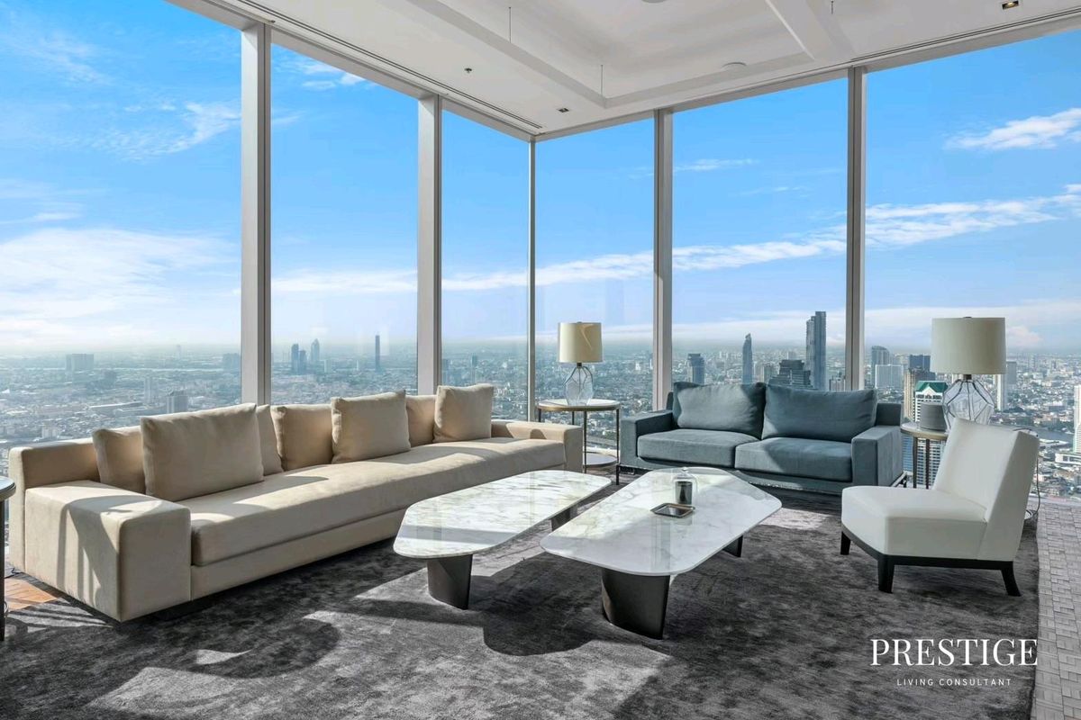 ขายคอนโดสาทร นราธิวาส : The Ritz Carlton Sky Residences - BTS Chongnonsi - 4BR 4BT [481.02 Sq.M.]