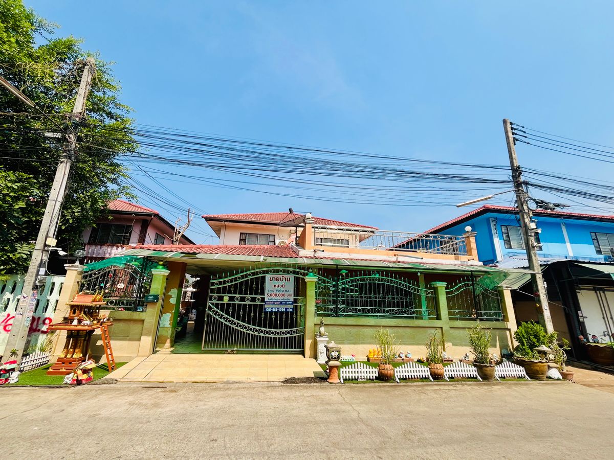 ขายบ้านปทุมธานี รังสิต ธรรมศาสตร์ : ขายบ้านเดี่ยวใกล้ตลาดไท ปทุมธานี