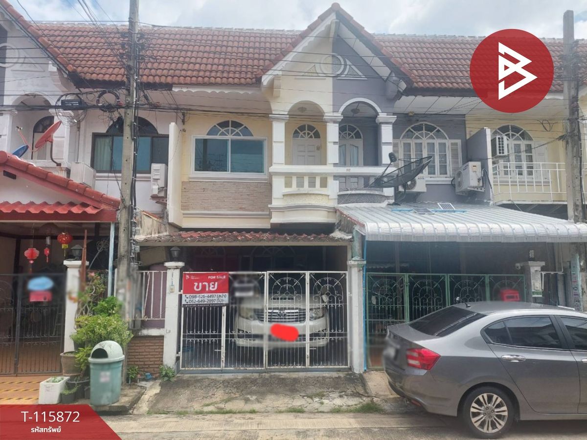 For SaleTownhomeKasetsart, Ratchayothin : Townhouse for sale Sena Villa Villa 3 Khubon 27, Bangkok
