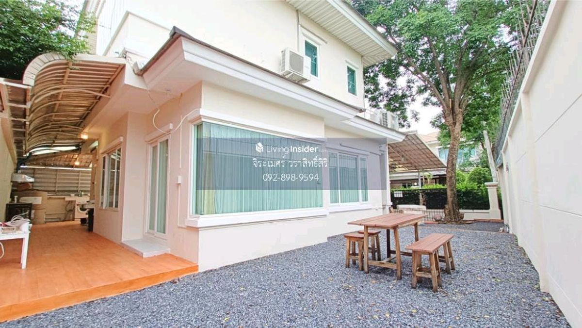 ให้เช่าบ้านลาดกระบัง สุวรรณภูมิ : ขาย ให้เช่า บ้านเดี่ยว 3ห้องนอน 3ห้องน้ำ หลังริม ด้านข้างไม่ติดใคร Perfect Master Piece พระราม 9 5 นาทีถึงทางด่วนและรถไฟฟ้า 64 ตร.ว. 