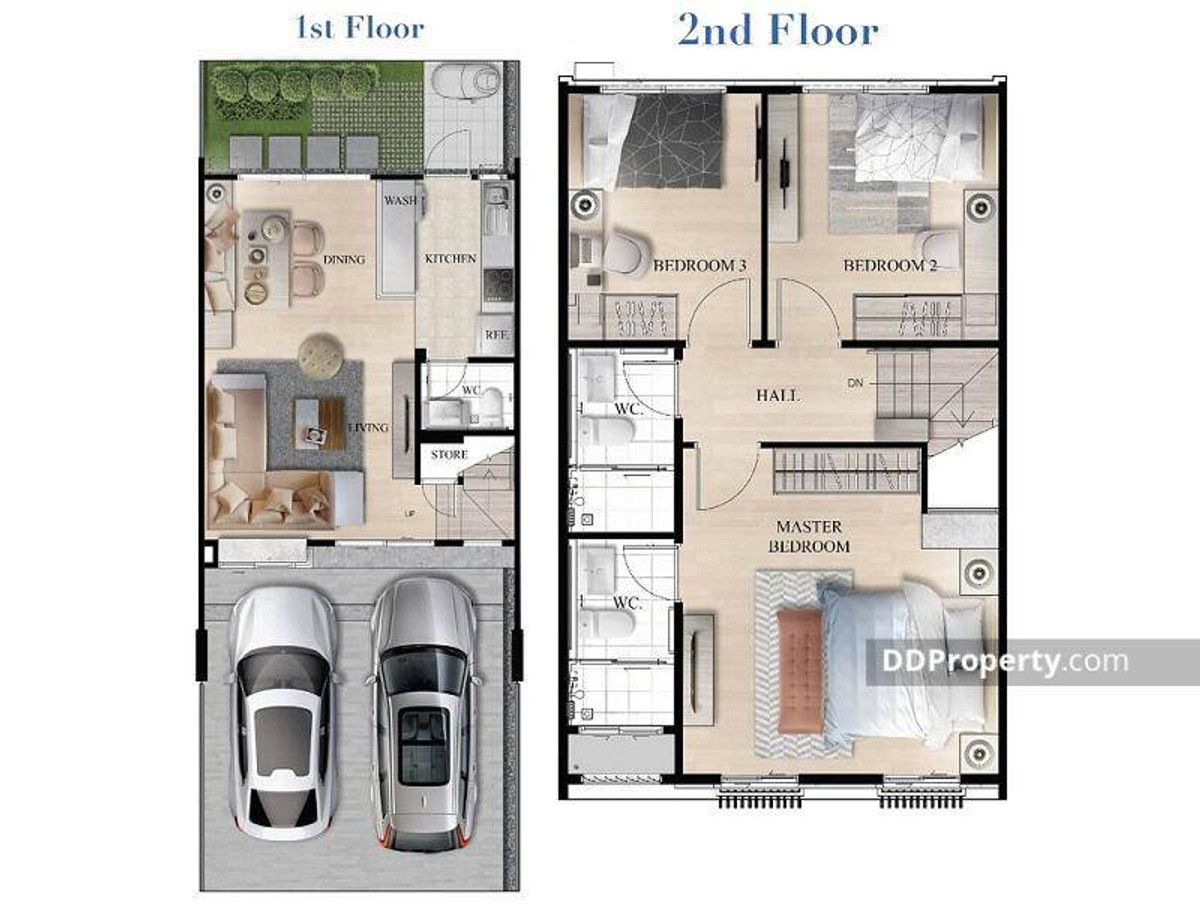 ให้เช่าทาวน์โฮมบางนา แบริ่ง ลาซาล : ให้เช่า ทาวน์โฮม 3ห้องนอน 3 ห้องน้ำ ใกล้เมกะ บางนา