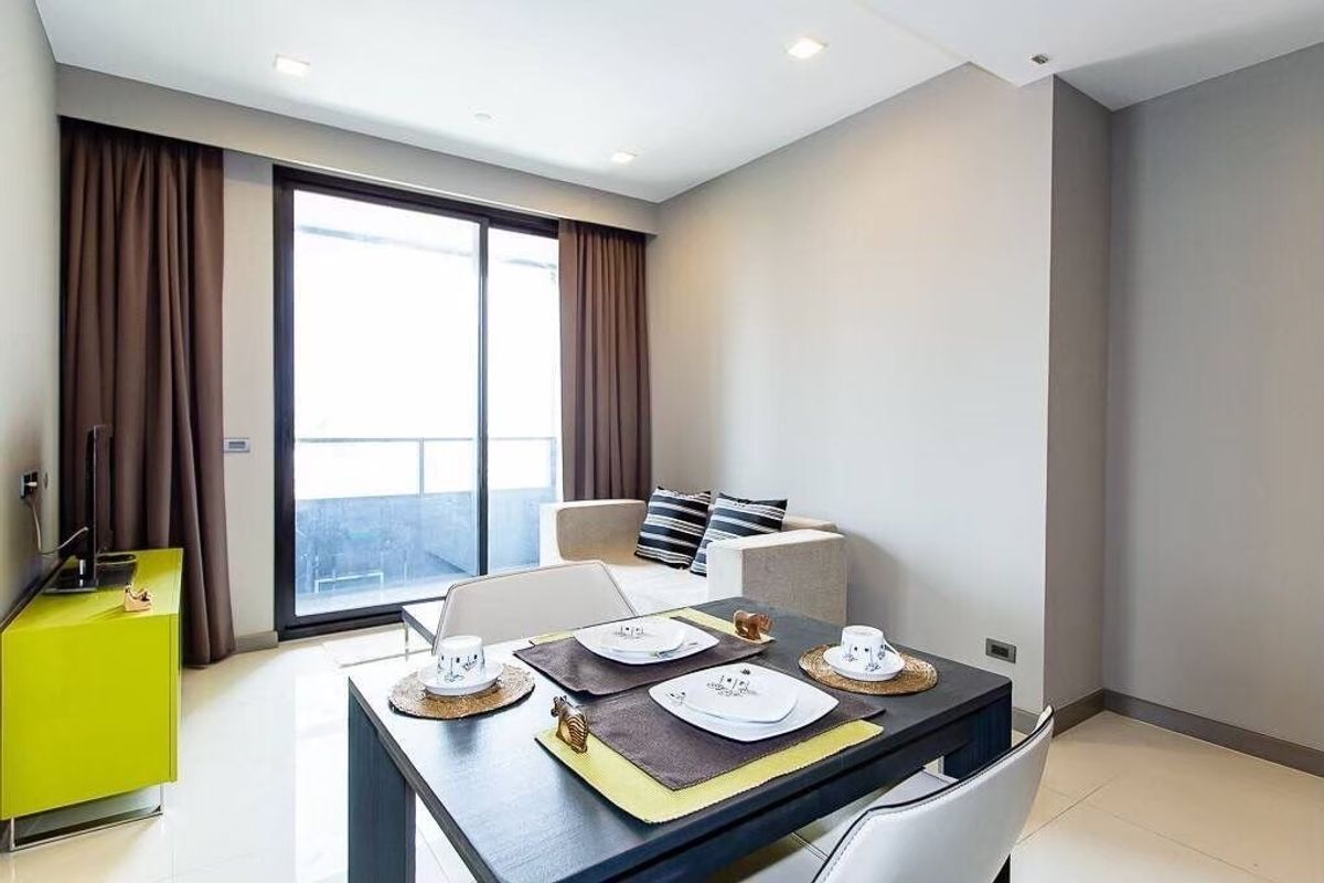 ให้เช่าคอนโดสีลม ศาลาแดง บางรัก : for rent M silom 1 bed super deal⭐️🎉