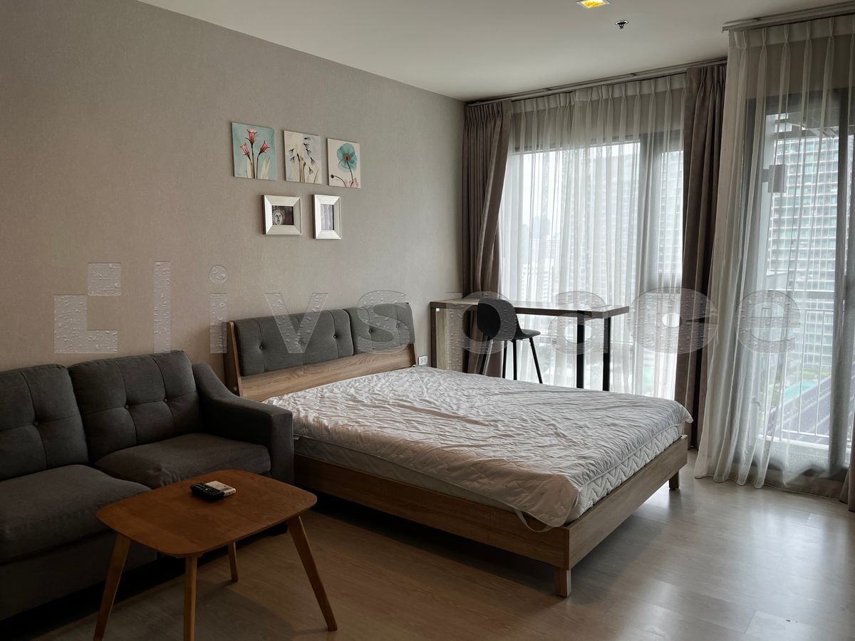 ให้เช่าคอนโดสุขุมวิท อโศก ทองหล่อ : [L250701021] สำหรับเช่า Rhythm Sukhumvit 36-38|  STUDIO | ขนาด 24 ตร.ม. | ราคาพิเศษ | พร้อมเข้าอยู่