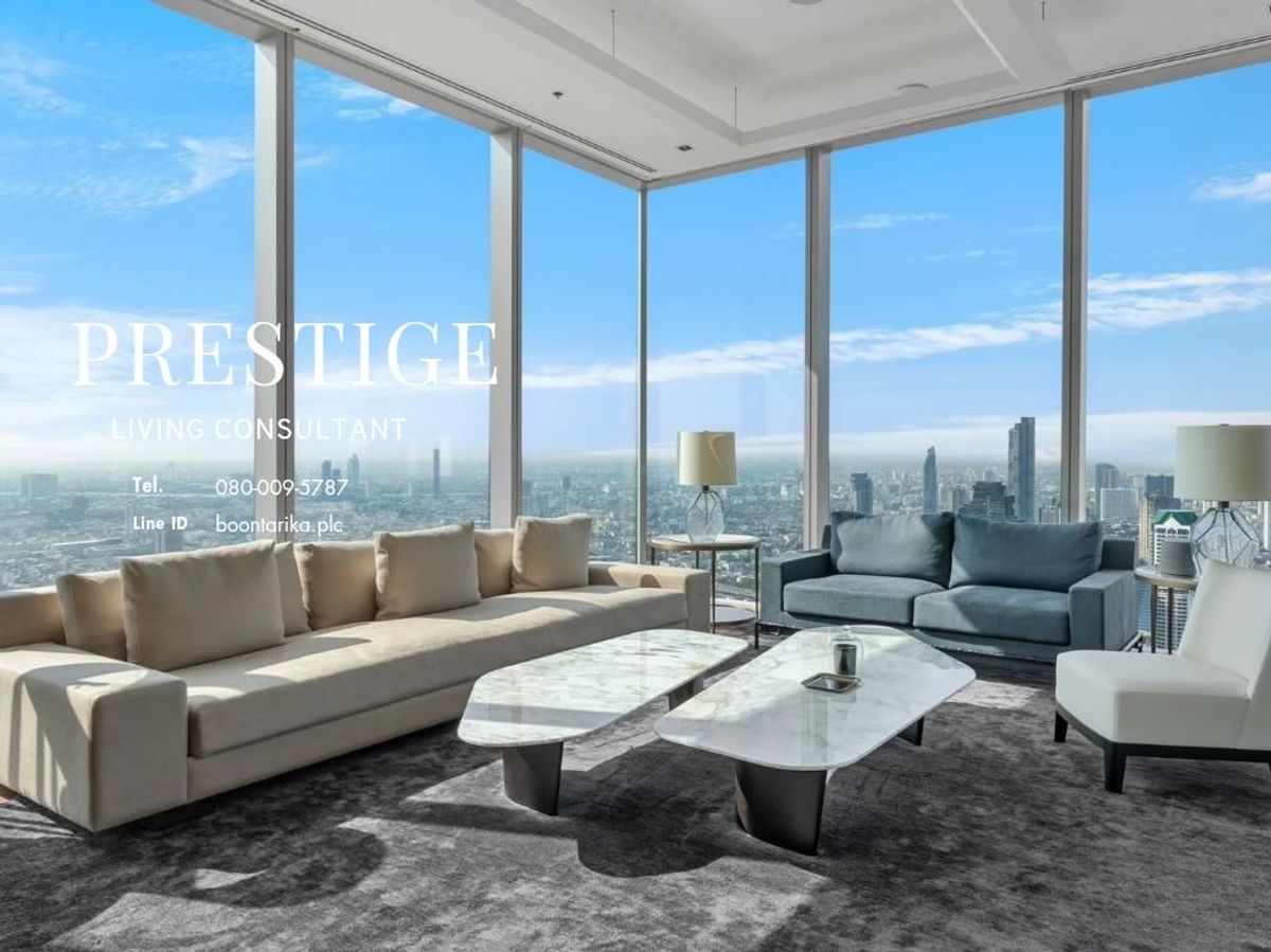 For SaleCondoSathorn, Narathiwat : 📌For Sale for sale | The Ritz -Carlton Sky Residences - 4BR (481.02 SQM) 365,000,000 THB