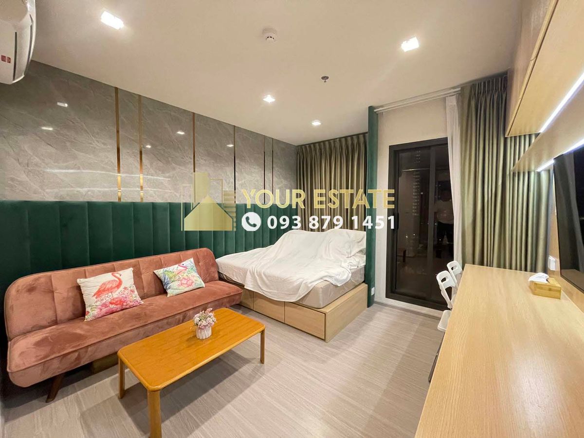 ให้เช่าคอนโดท่าพระ ตลาดพลู วุฒากาศ : Life Sathorn Sierra ห้องสวย ใกล้ bts ตลาดพลู เฟอนิเจ้อครบ