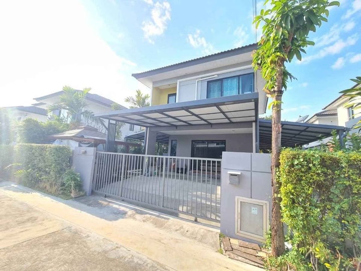 ให้เช่าบ้านสมุทรปราการ สำโรง : ให้เช่าบ้านเดี่ยวทำเลดี ใกล้ รร.นานาชาติ SISB สุวรรณภูมิ ใกล้ห้าง ห้าง mega bangna