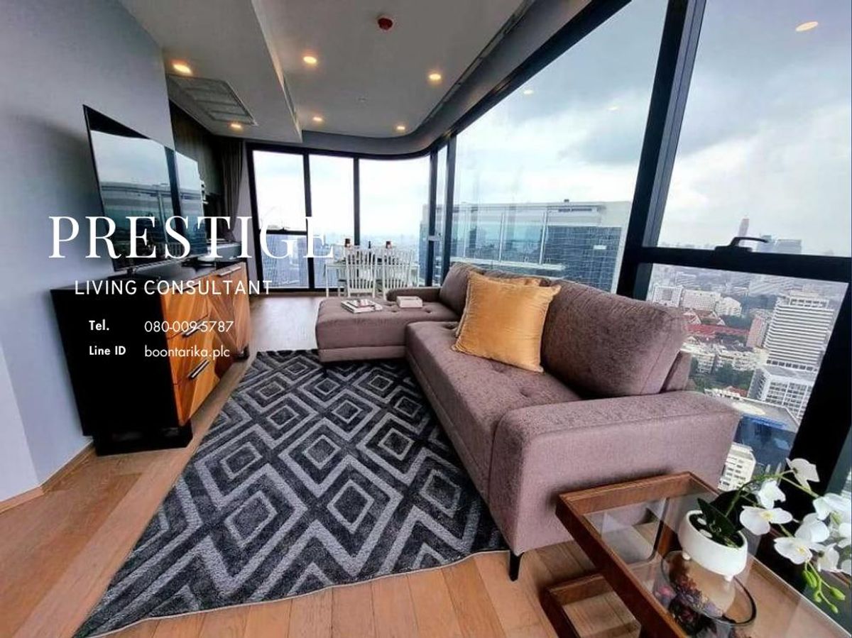 ให้เช่าคอนโดสยาม จุฬา สามย่าน : 📌For RENT เช่า | Ashton Chula - Silom - 2BR (63 sqm) 65,000 THB