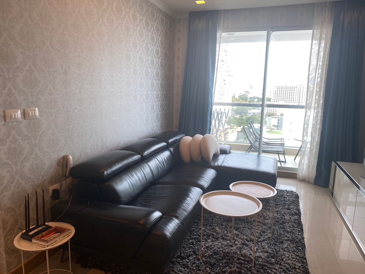 คอนโดพัทยา บางแสน ชลบุรี สัตหีบ : For rent condo The Palm wongamat beach front 2beds room (S03-1087)