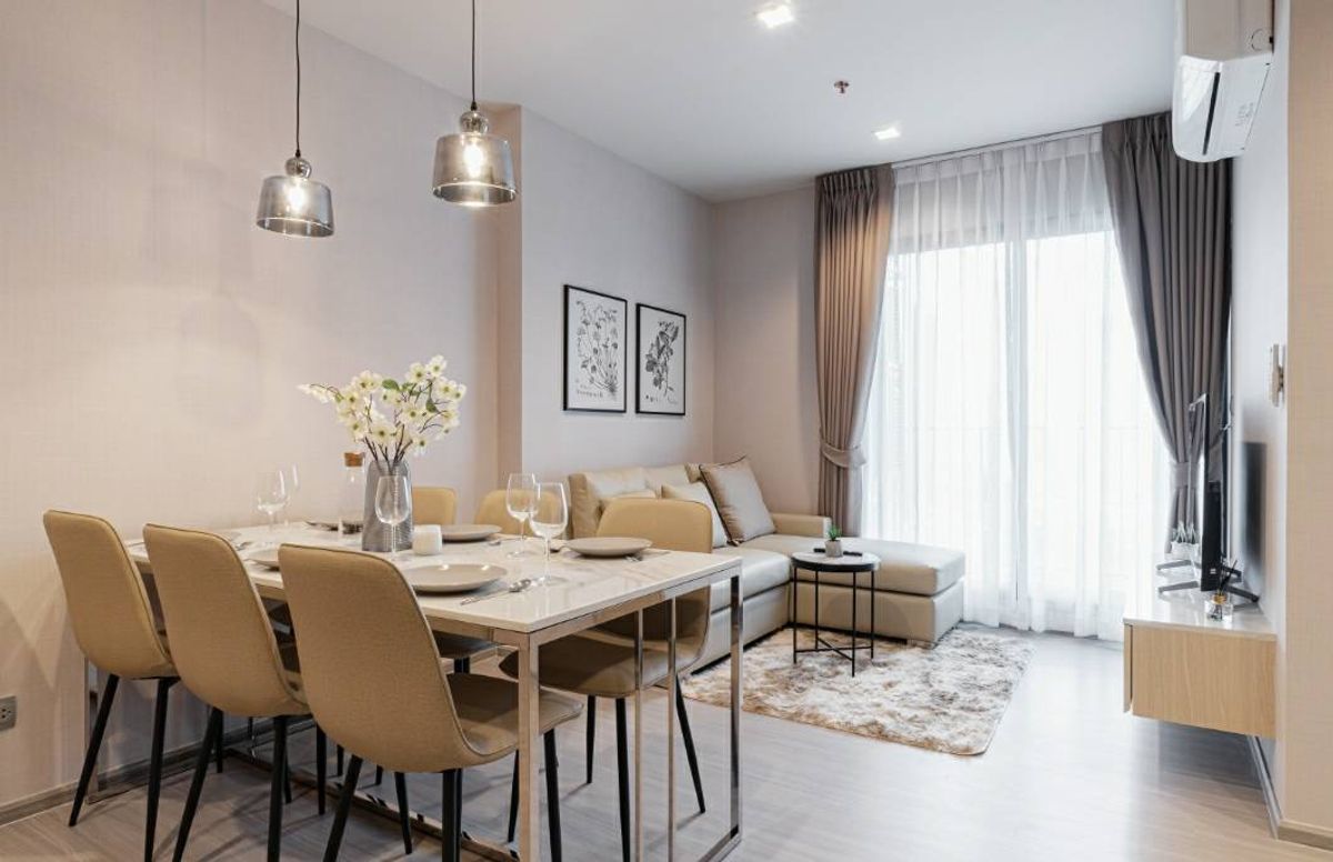 For RentCondoRama9, Petchburi, RCA : (For Rent) Life Asoke-Rama 9 300 m from MRT Rama 9