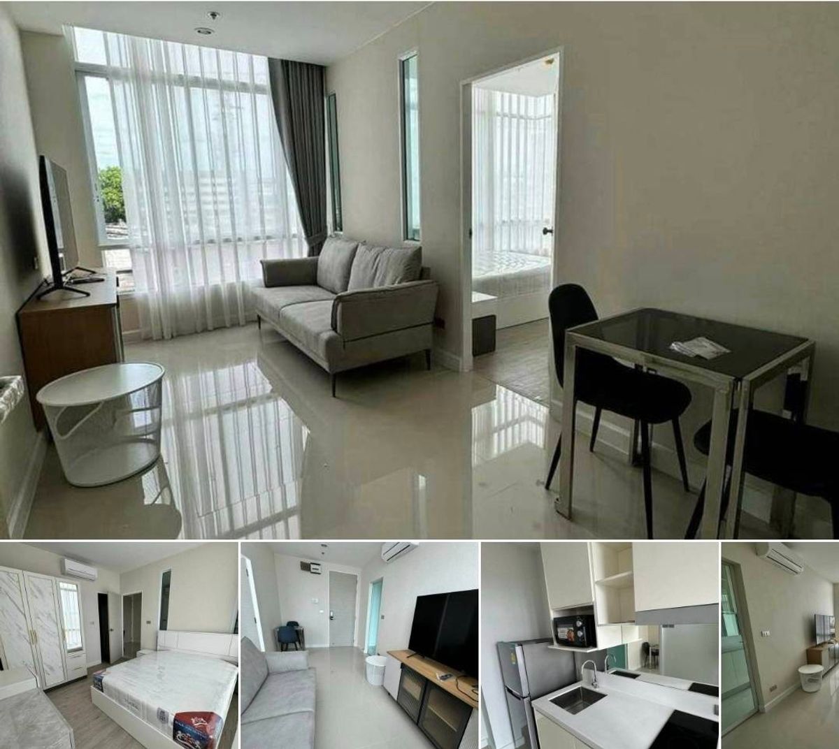 For RentCondoOnnut, Udomsuk : 🔥🔥 Urgent !!  Rent The Sky Sukhumvit (separate kitchen) with
