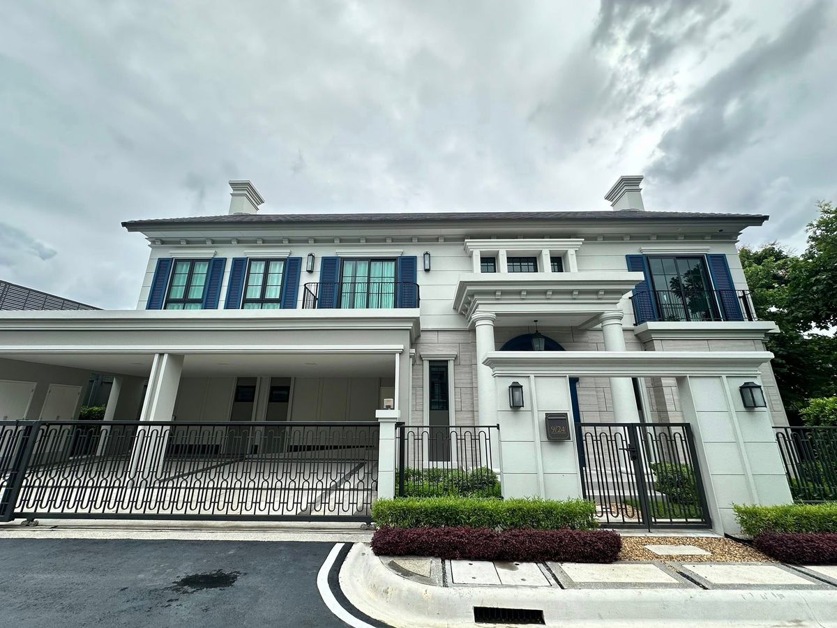 For RentHousePattanakan, Srinakarin : Rent a detached house, 430 sq.m., 5 bedrooms, 5 bathrooms, Narin Siri, Krungthep Kreetha
