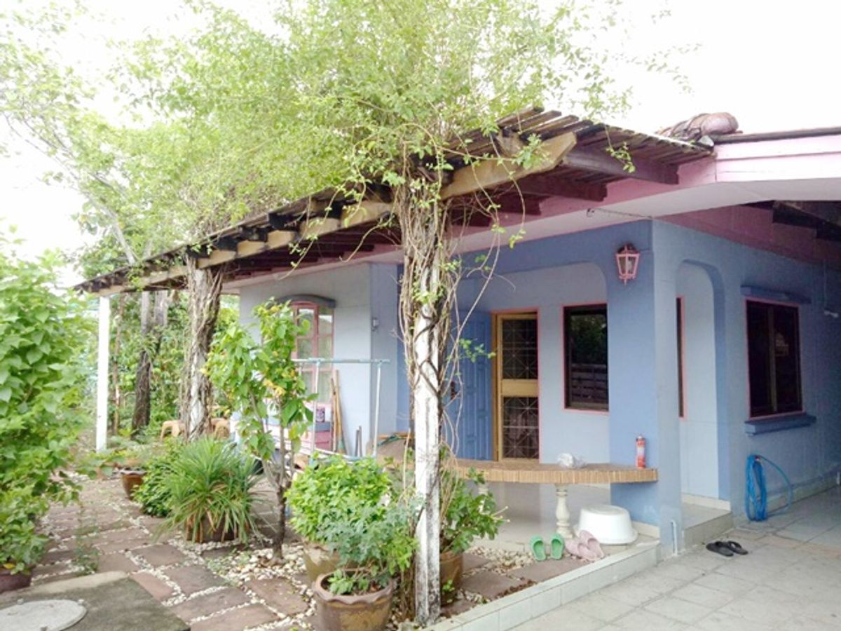 For RentHouseBangna, Bearing, Lasalle : Fully Furnish! 2Parking Kingkaew35-55 For Rent Detached House Suvarnabhumi 2Bed 1Ba