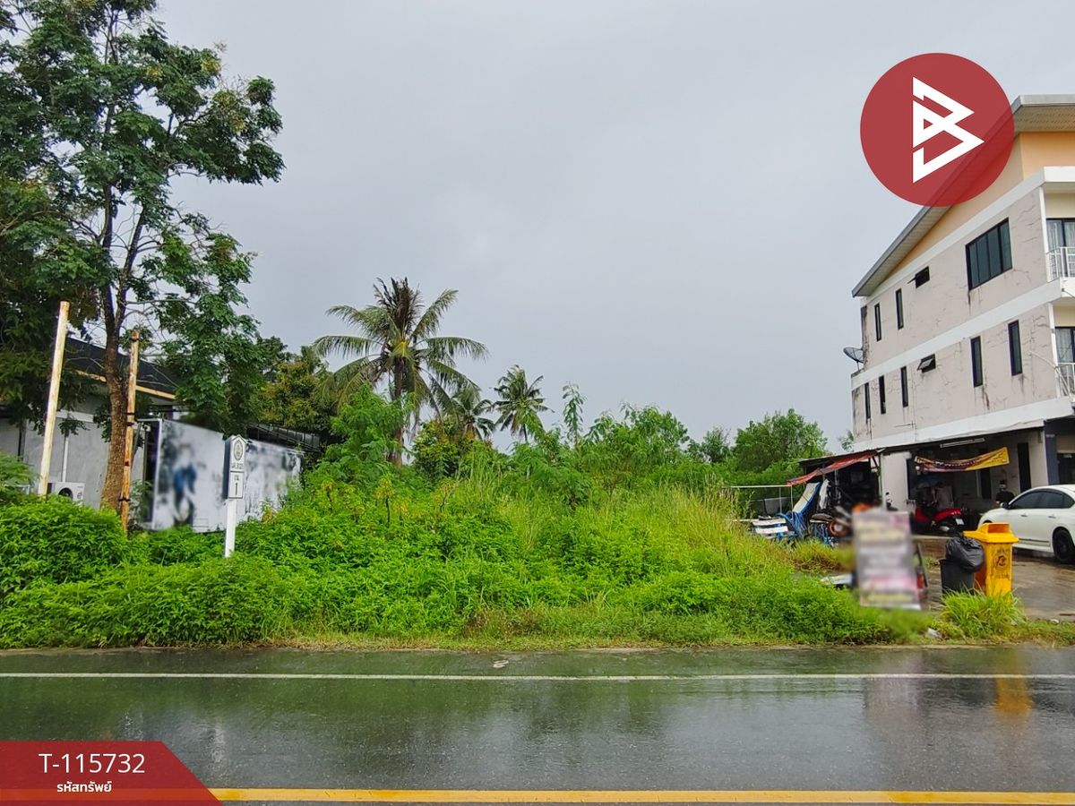 For SaleLandNakhon Si Thammarat : Land for sale in an area of ​​1 rai 3 ngan 0.2 sq.wah, Pak Nakhon, Nakhon Si Thammarat
