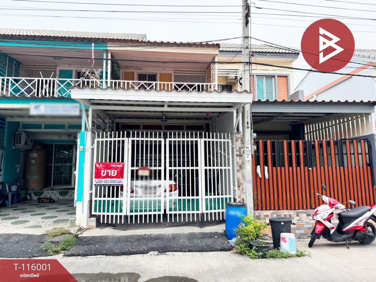 For SaleTownhomeSamut Prakan,Samrong : Townhouse for sale Kittin Nakhon Town, Bang Phli Phatthana, Bang Bo Samut Prakan