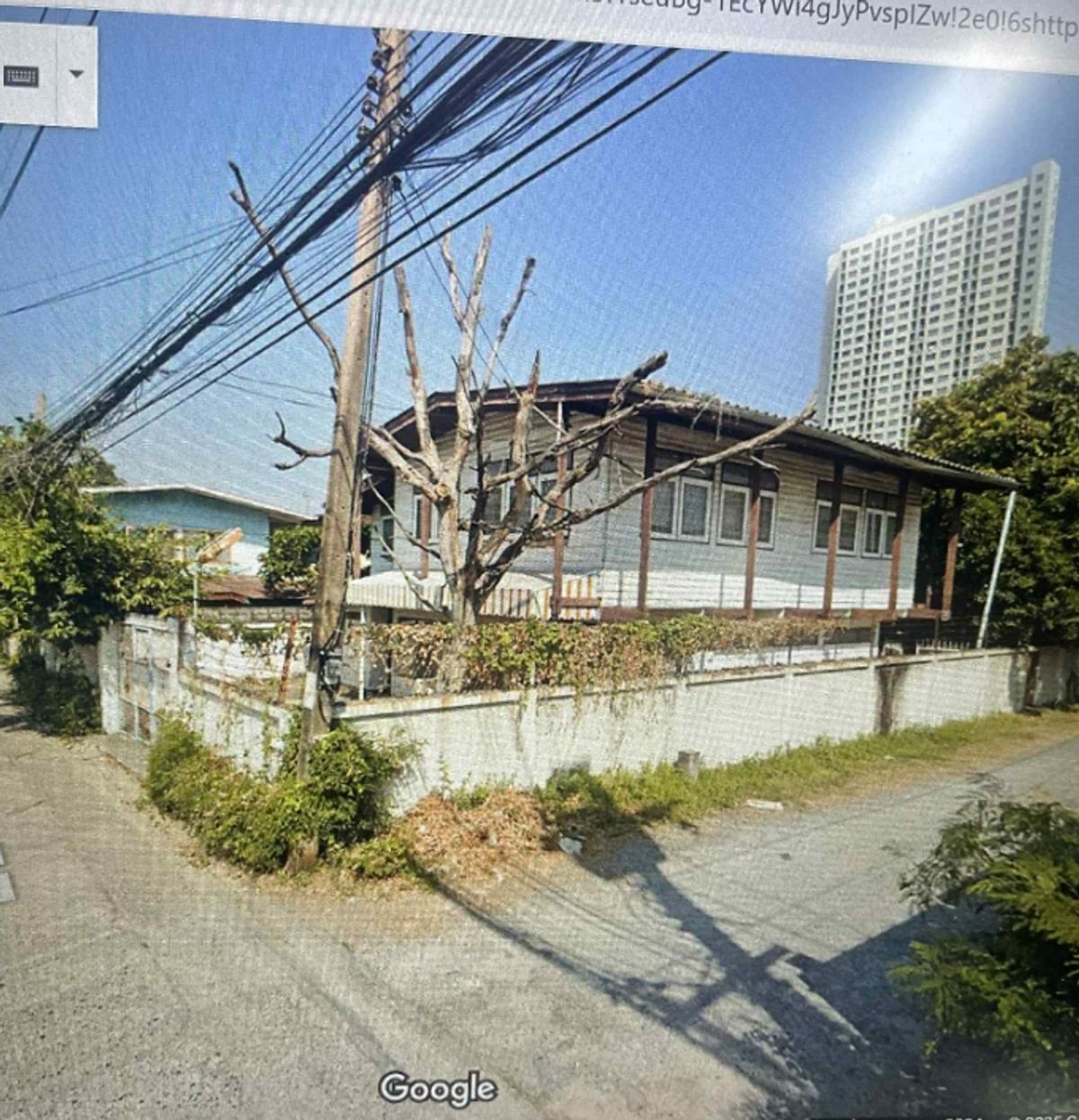 ขายที่ดินบางซื่อ วงศ์สว่าง เตาปูน : ที่ดินพร้อมสิ่งปลูกสร้างอยู่ประชาชื่น39 ที่หัวมุม ใจกลางเมือง  78 ตารางวา 