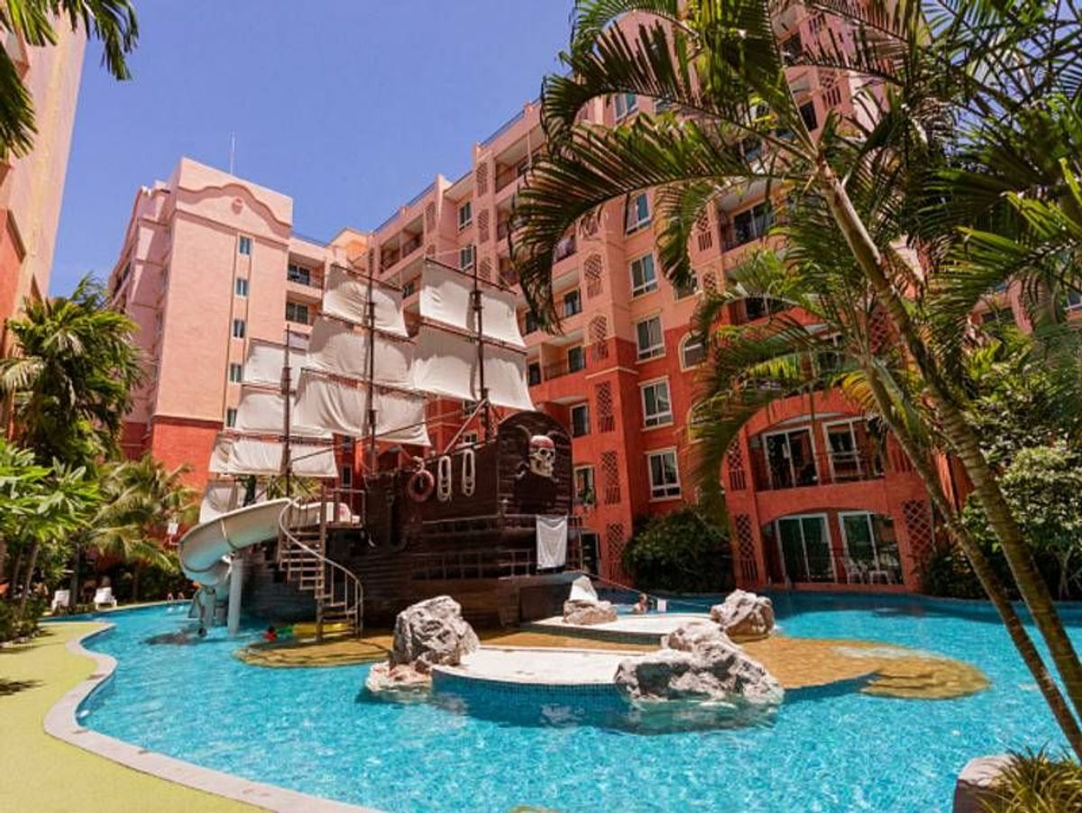 ขายคอนโดพัทยา บางแสน ชลบุรี สัตหีบ : ข้อเสนอสุดคุ้ม! Seven Seas Pool Access Condo | Foreign Quota | จอมเทียน พัทยา | ฿1.95M