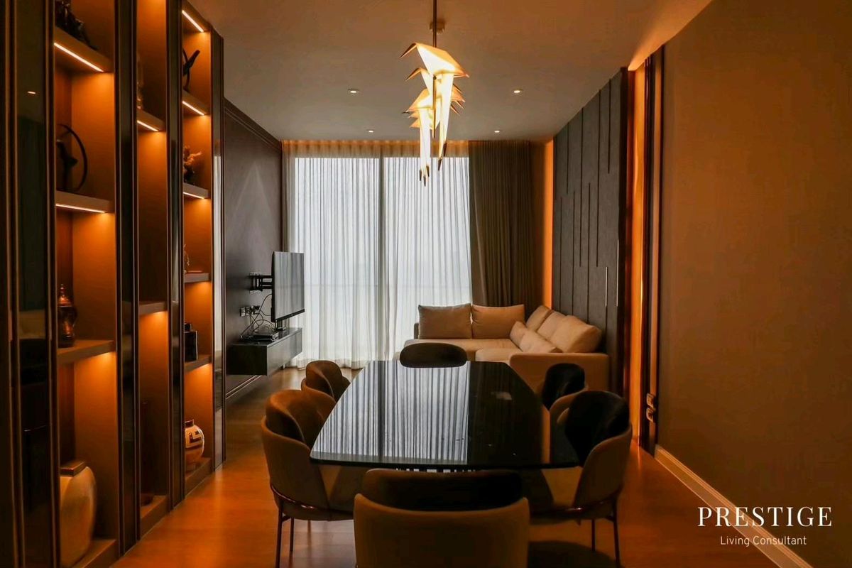 CondoWongwianyai, Charoennakor : 📌For RENT & SALE rental and sale | Magnolias Waterfront Residences - 2BR (103 SQM) 150,000 THB