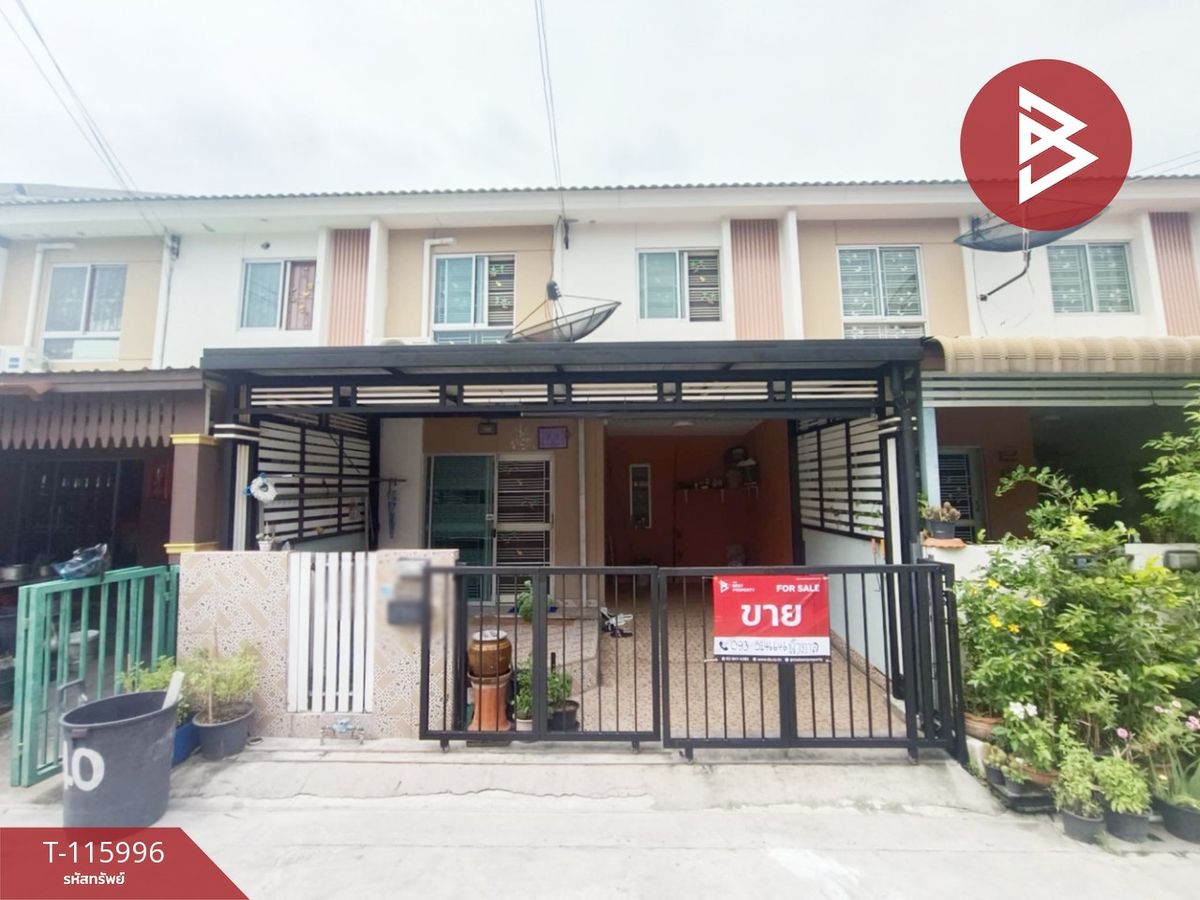 For SaleTownhomeSamut Prakan,Samrong : Townhouse for sale Pruksa Village 106 Bang Pu-Tamru Samut Prakan