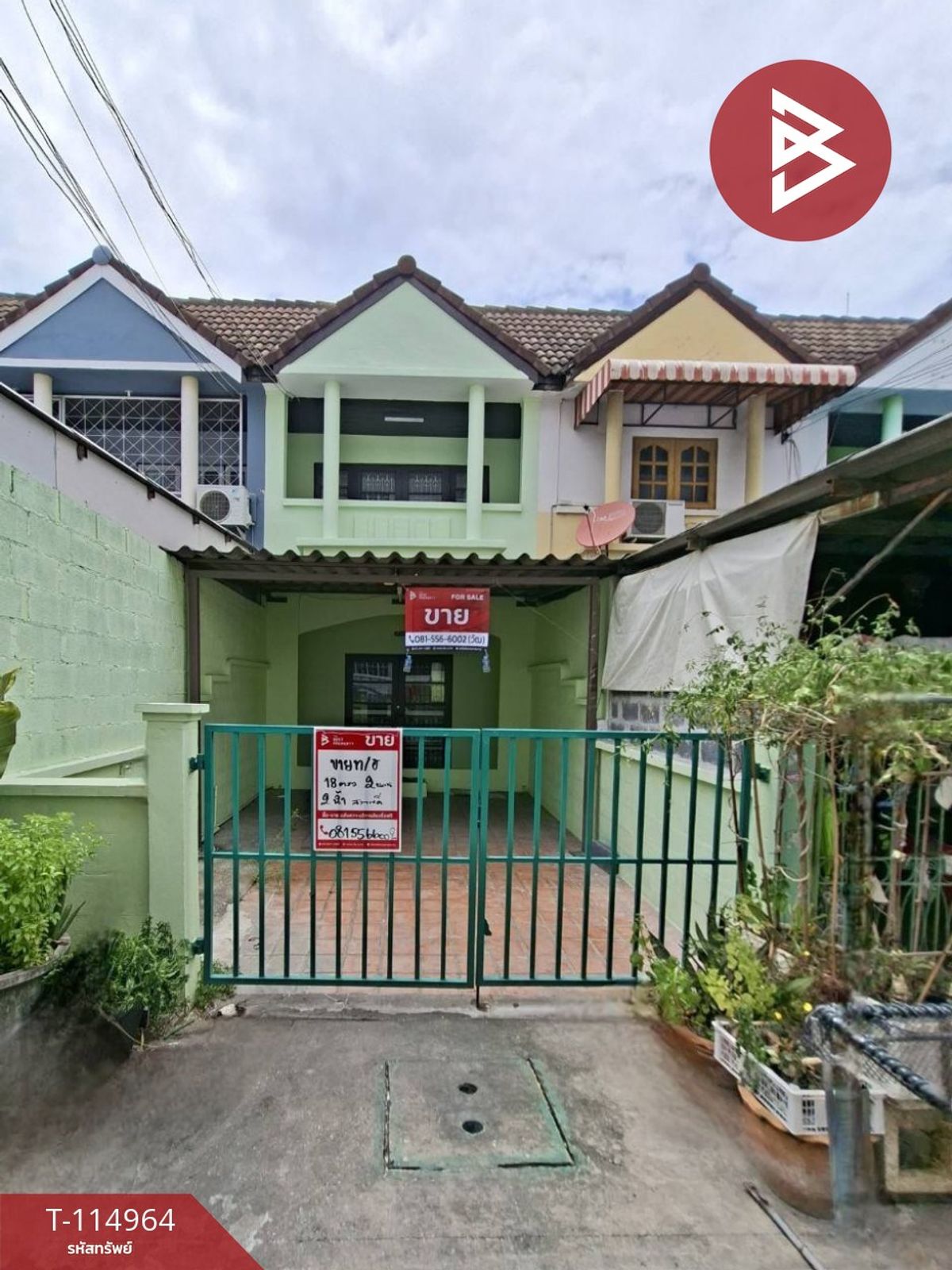 For SaleTownhomeSamut Prakan,Samrong : Townhouse for sale Thienkasem, Thepharak Samut Prakan