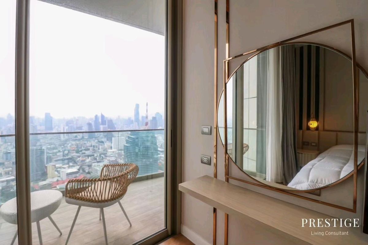 CondoWongwianyai, Charoennakor : 📌For RENT & SALE rental and sale | Magnolias Waterfront Residences - 2BR (103 SQM) 150,000 THB