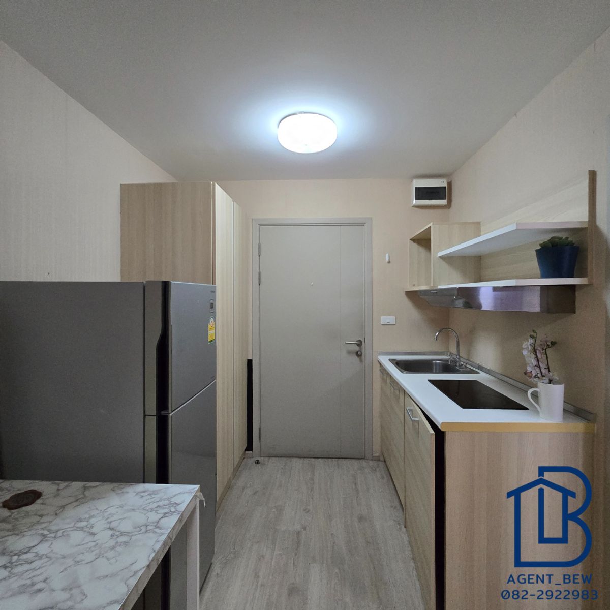 For RentCondoOnnut, Udomsuk : ✅ Free for rent ✅ Ellio Del Ray 1 bedroom 12,000 baht