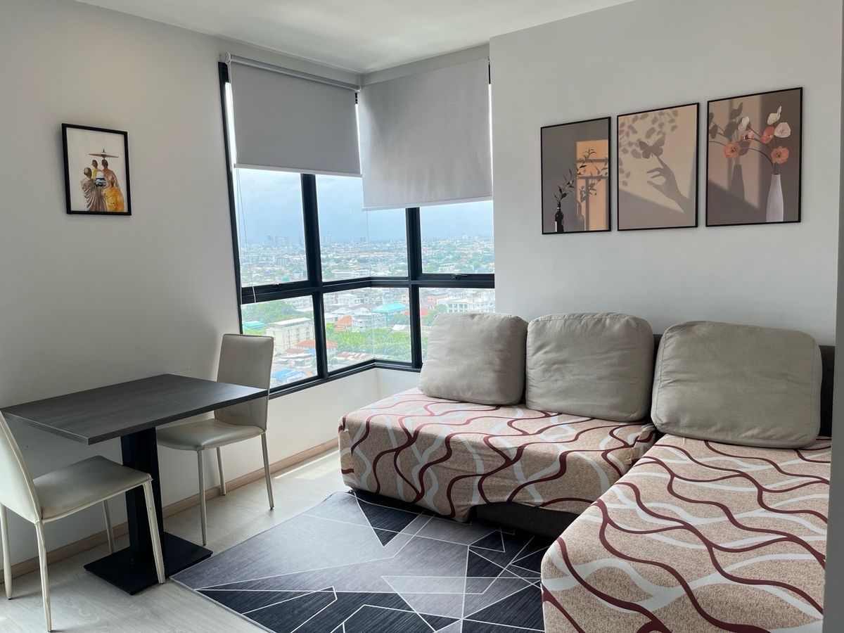 For RentCondoOnnut, Udomsuk : 📍For rent - Elio Del Ne✨1bed plus✨Near BTS Udom Suk⚡️Fully furnished 🔥🔥