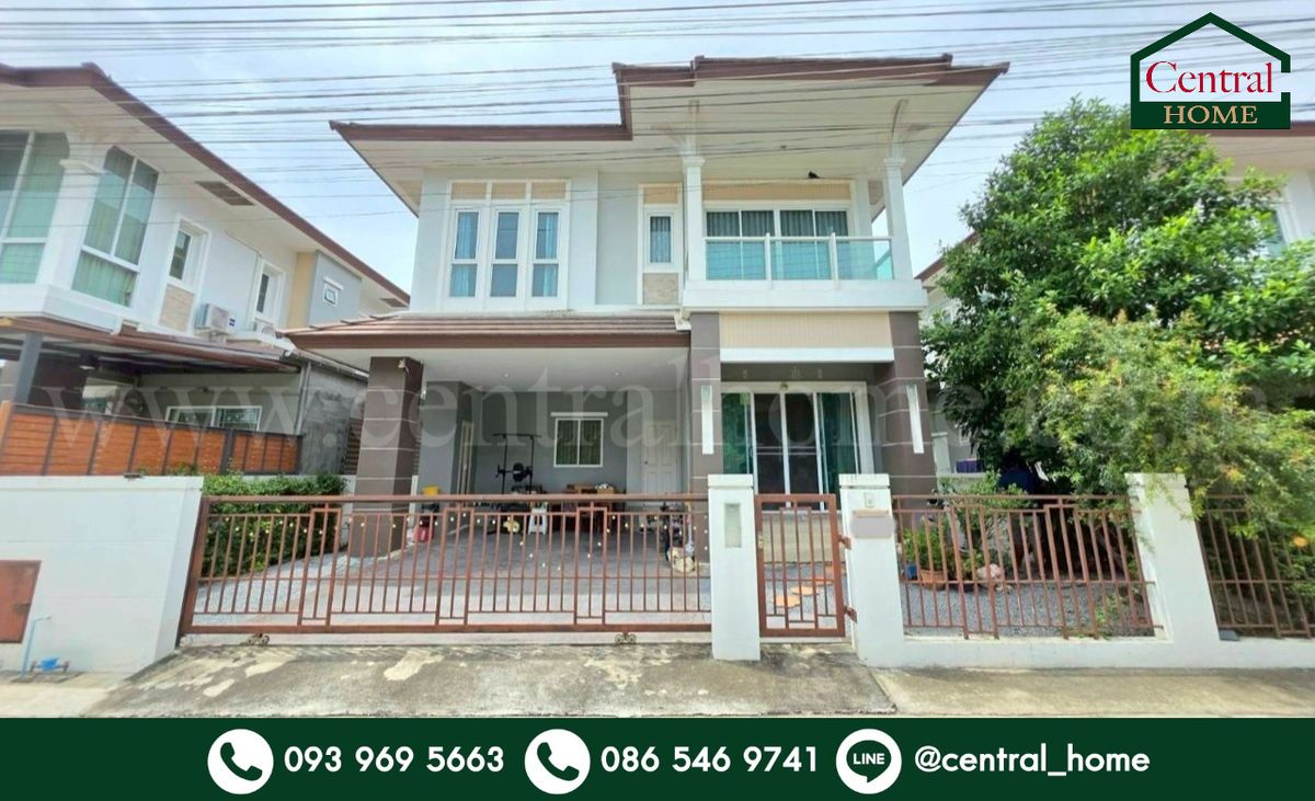 ขายบ้านนนทบุรี บางใหญ่ บางบัวทอง : บ้านเดี่ยว ลัดดาวิลล์ 4 บ้านกล้วย - ไทรน้อย ถูกสุดในโครงการ